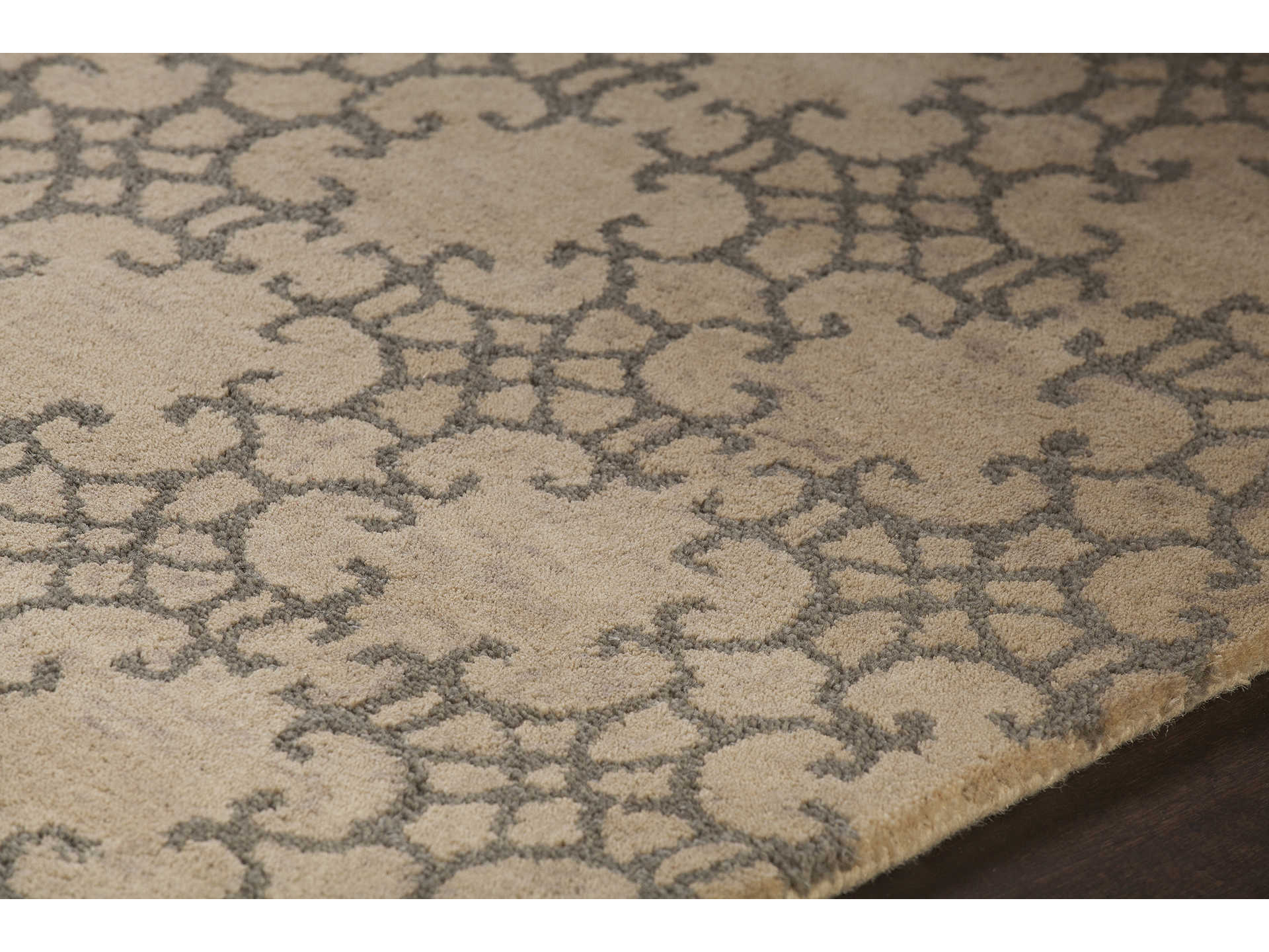 Chandra Berlow Damask Area Rug