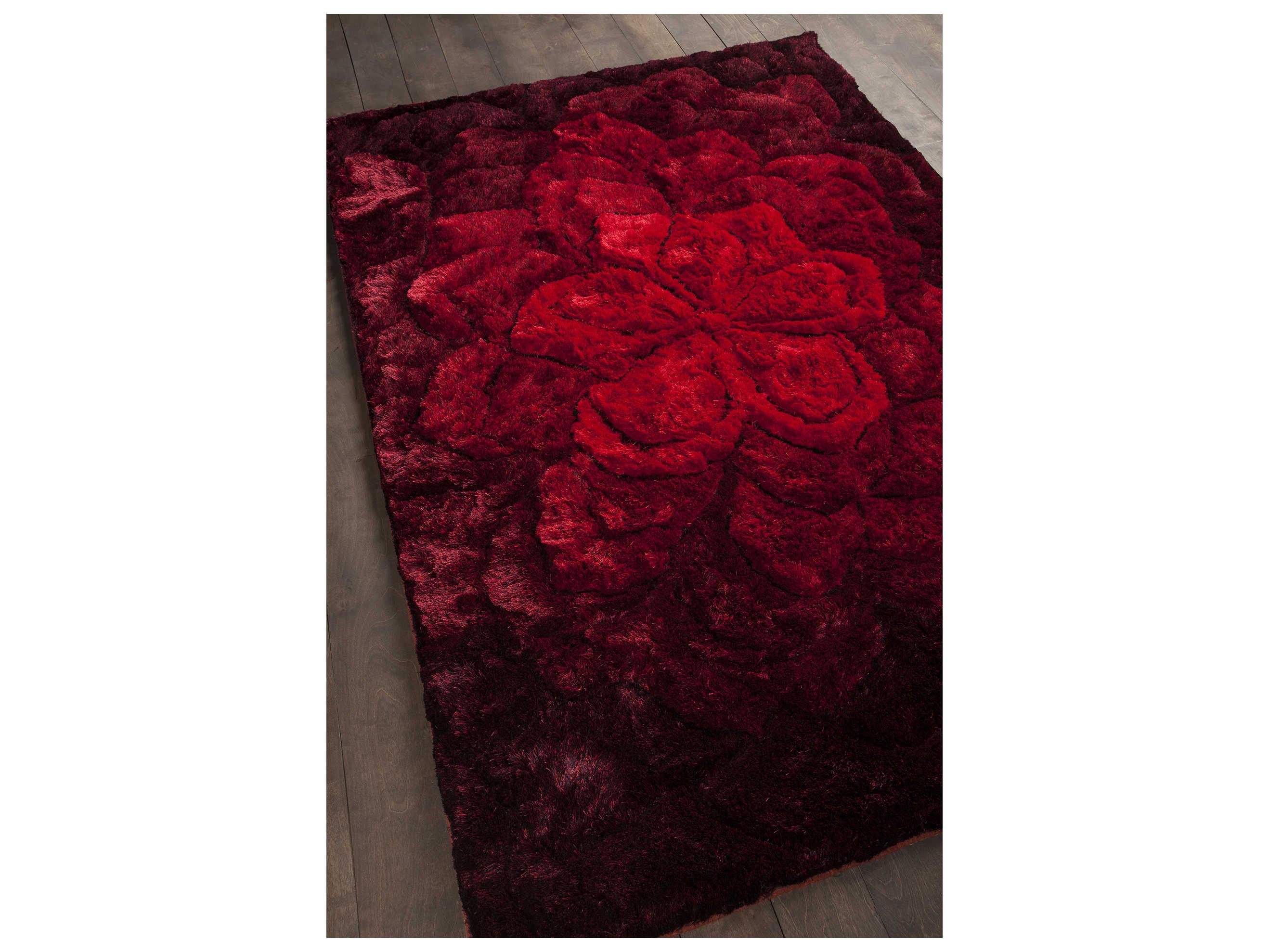 Chandra Flemish Floral Area Rug