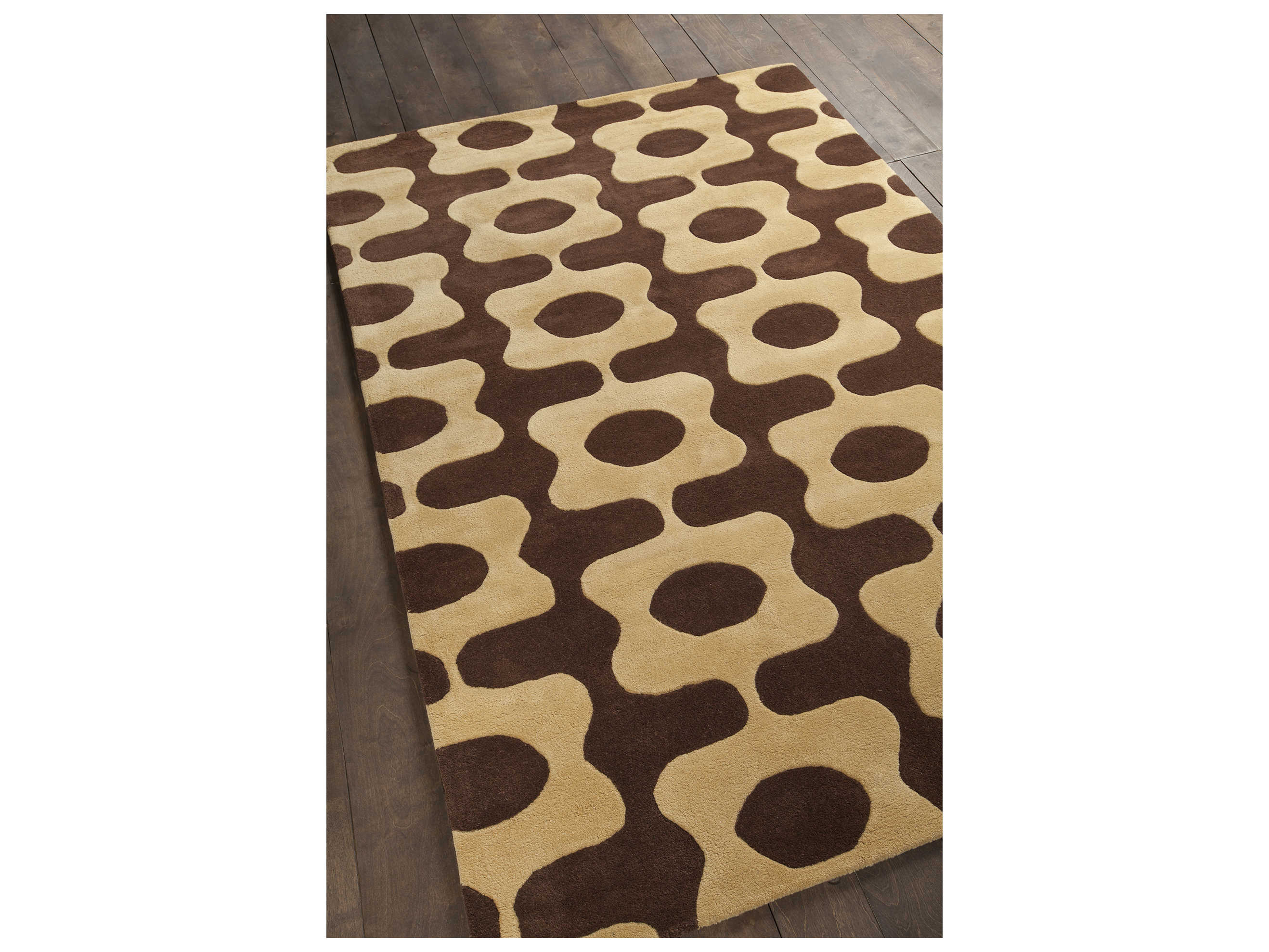 Chandra Inhabit Geometric Area Rug