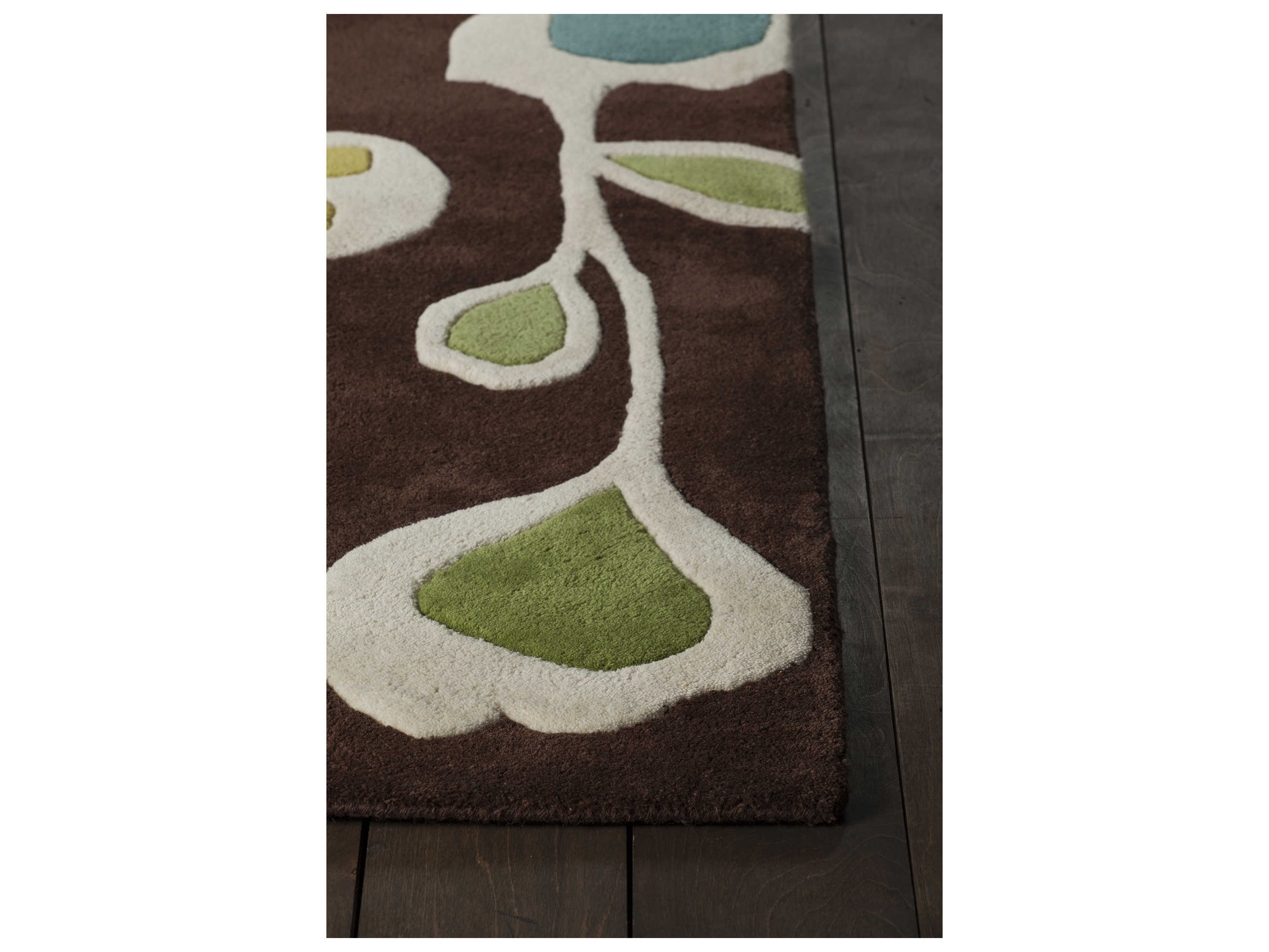 Chandra Inhabit Floral Area Rug