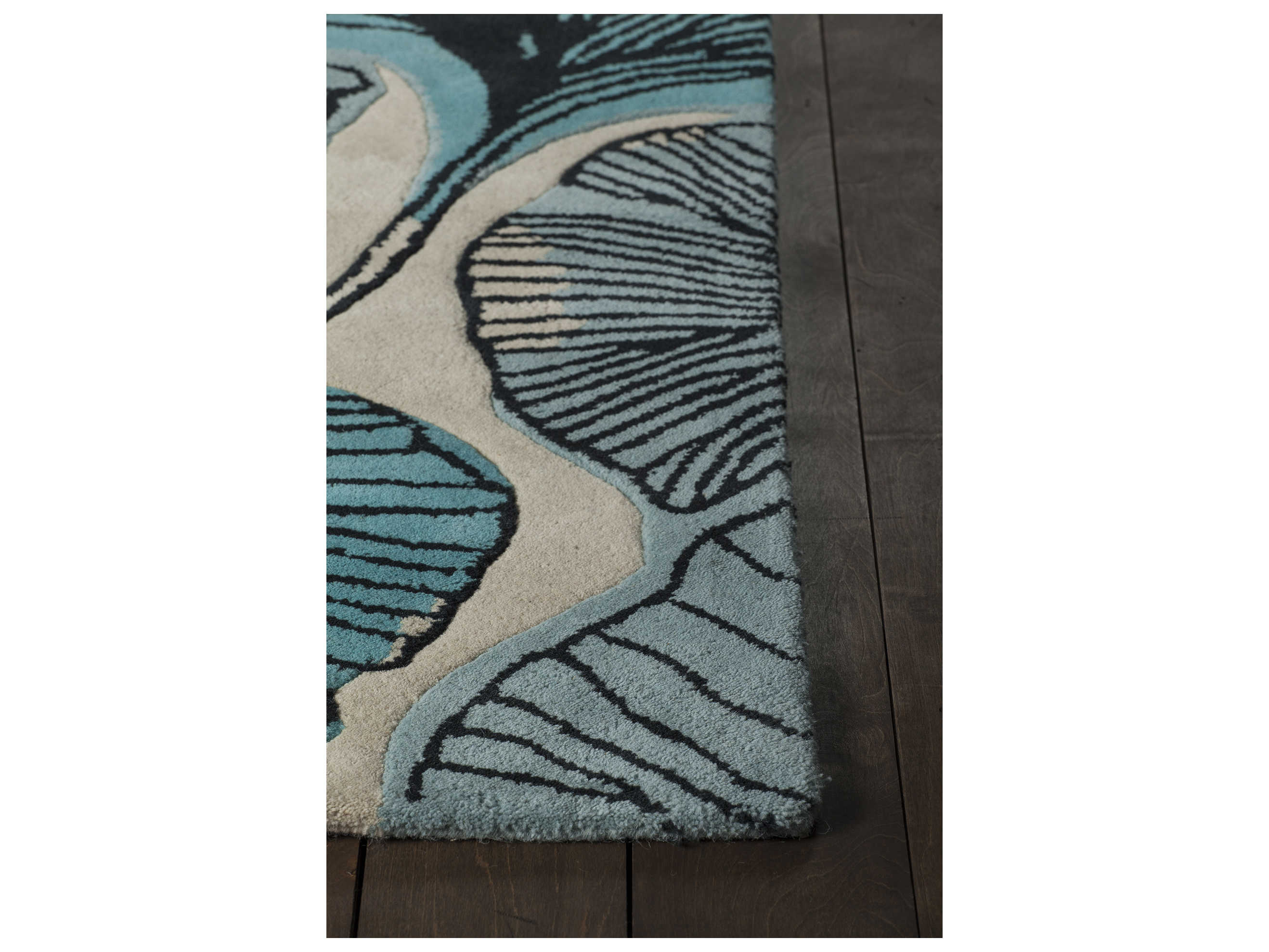 Chandra Jessica Swift Floral Area Rug