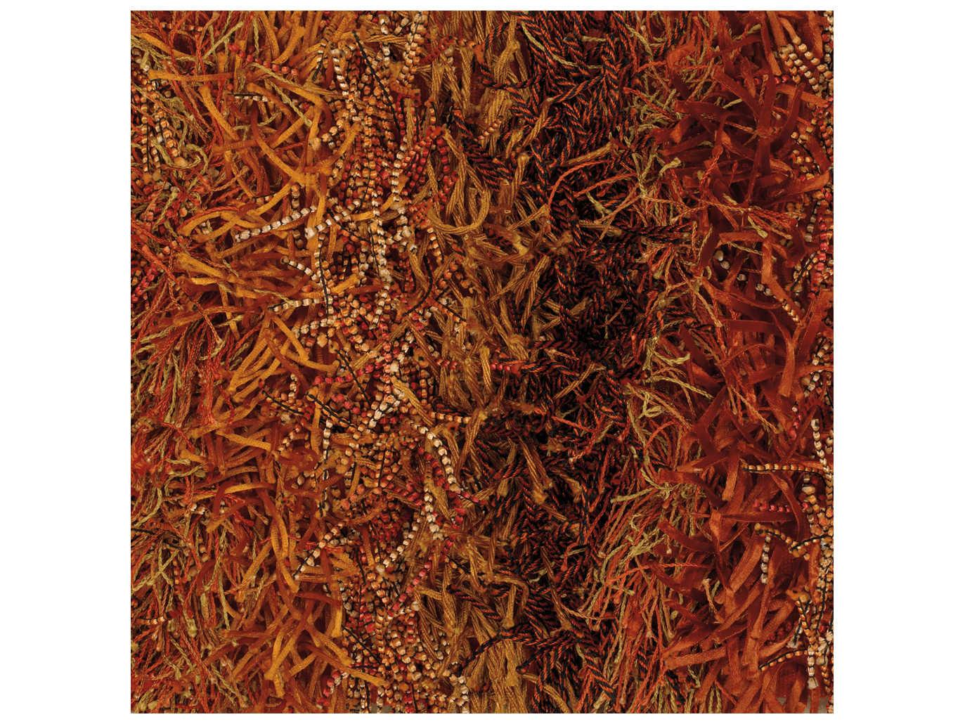 Chandra Kubu Shag Striped Area Rug