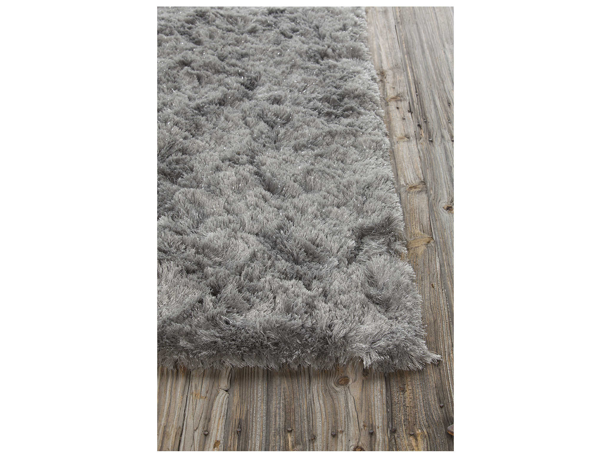 Chandra Mercury Shag Area Rug
