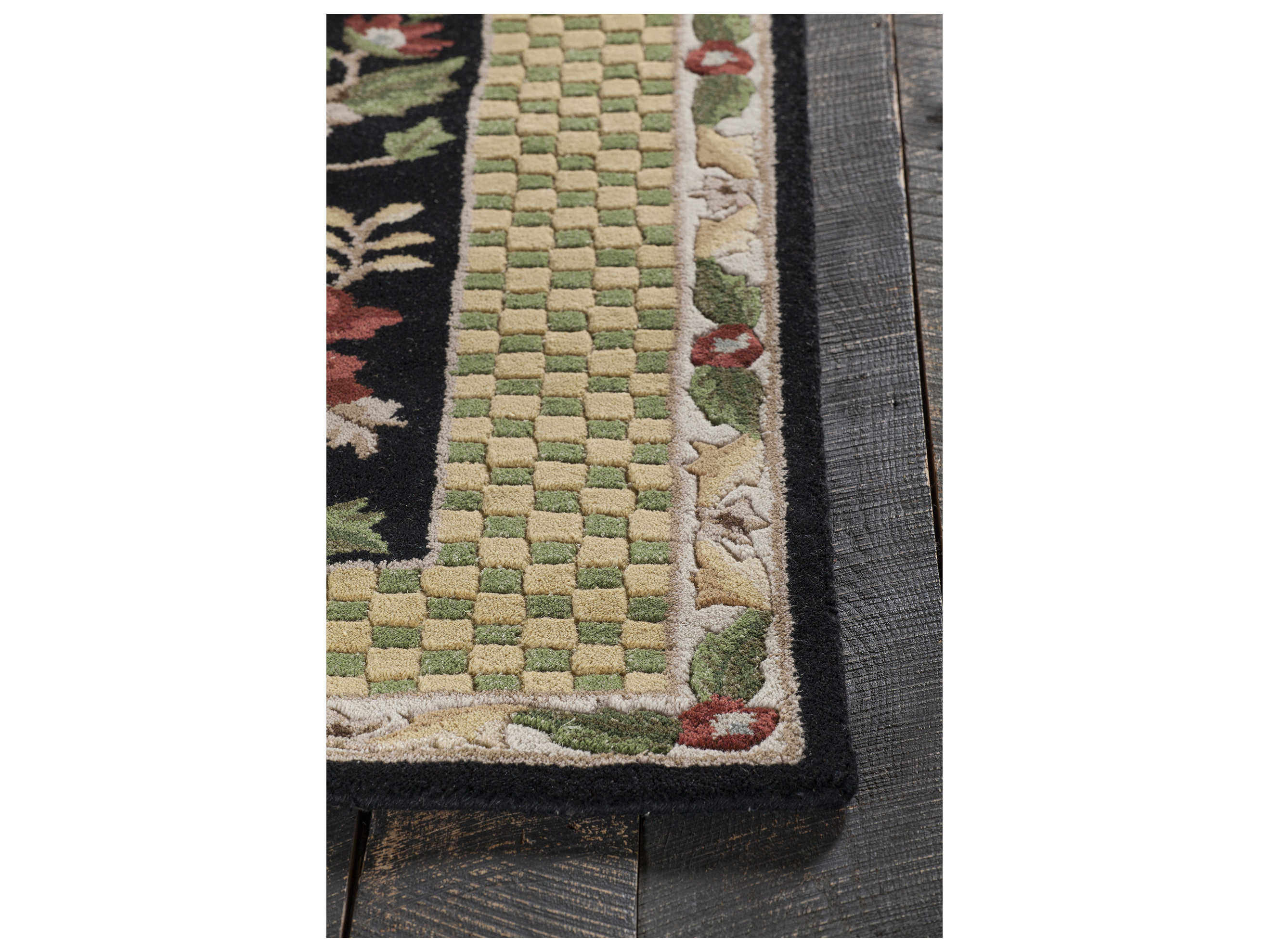 Chandra Metro Bordered Area Rug