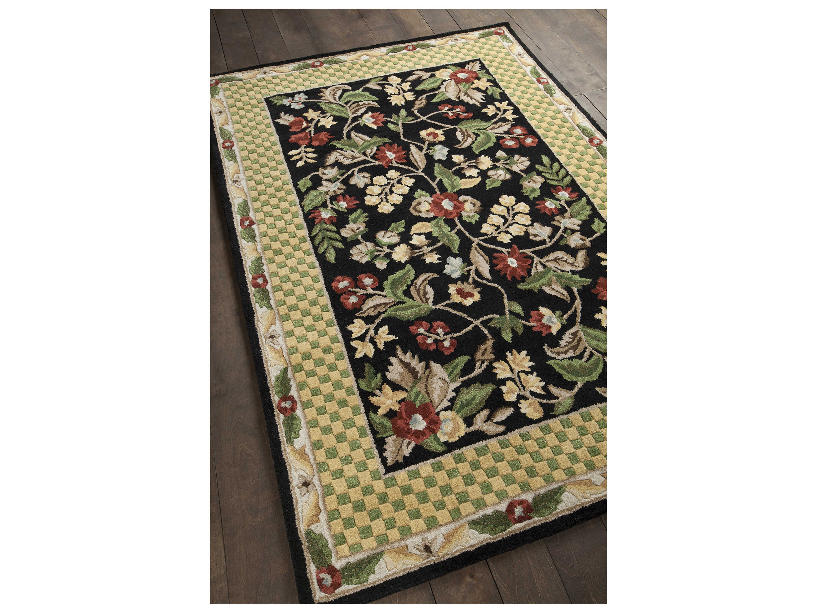 Chandra Metro Bordered Area Rug