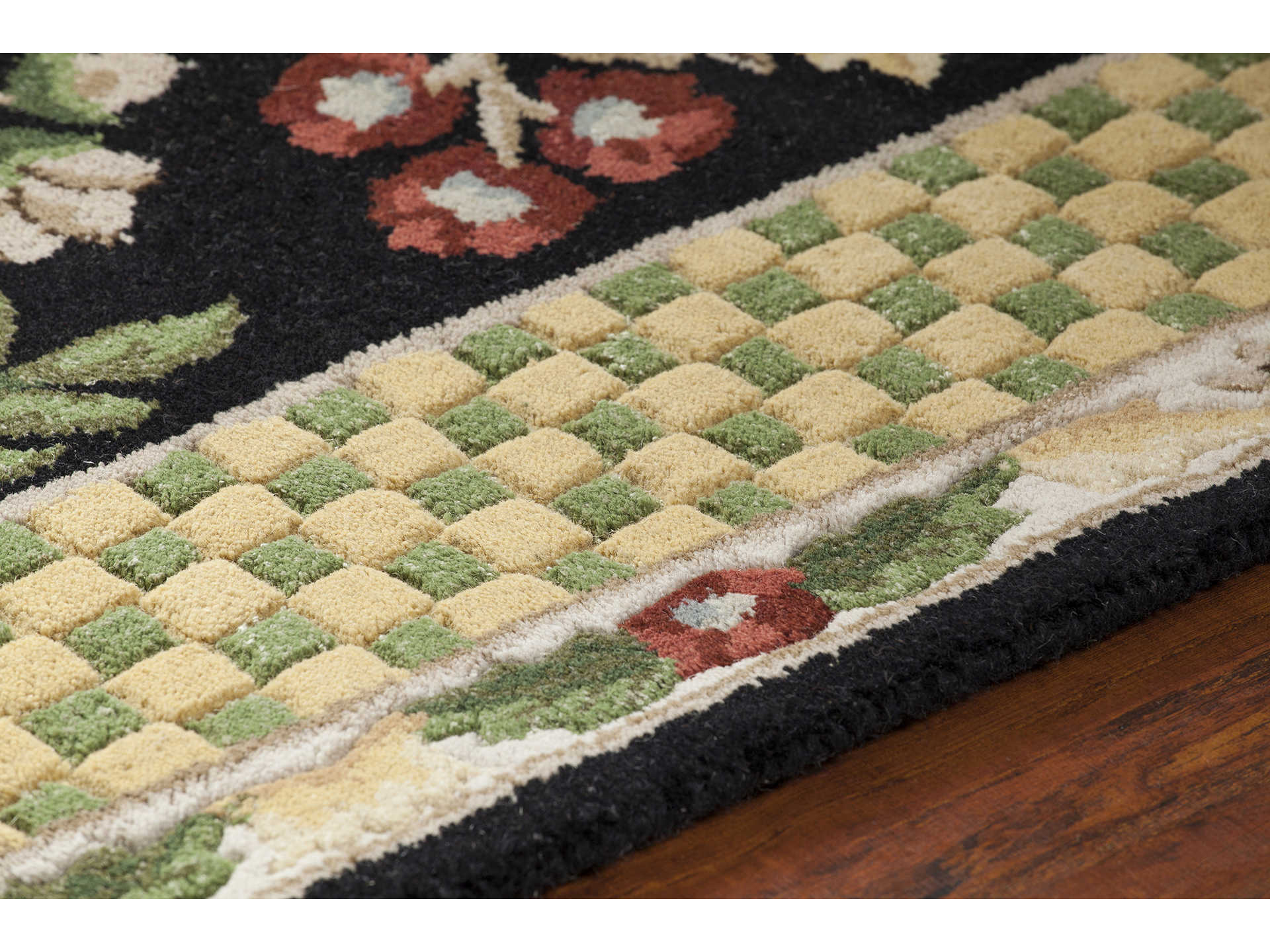 Chandra Metro Bordered Area Rug
