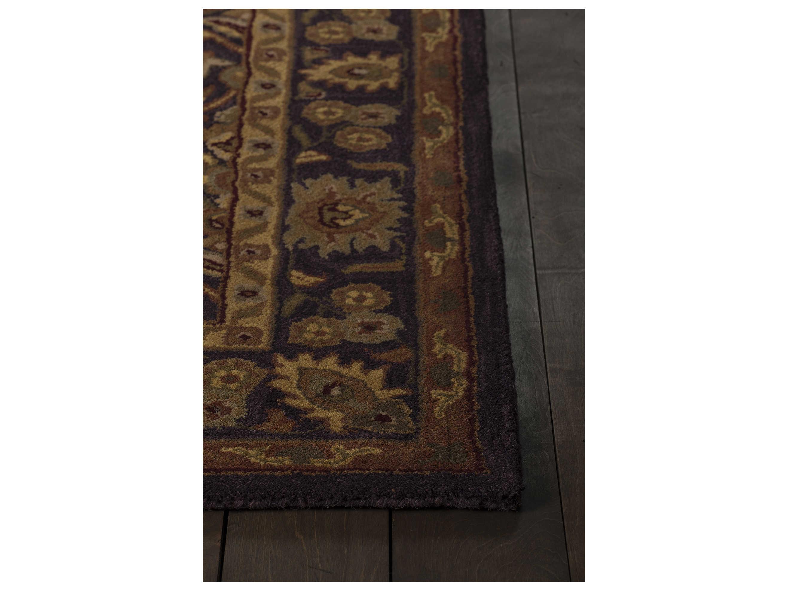Chandra Metro Bordered Area Rug