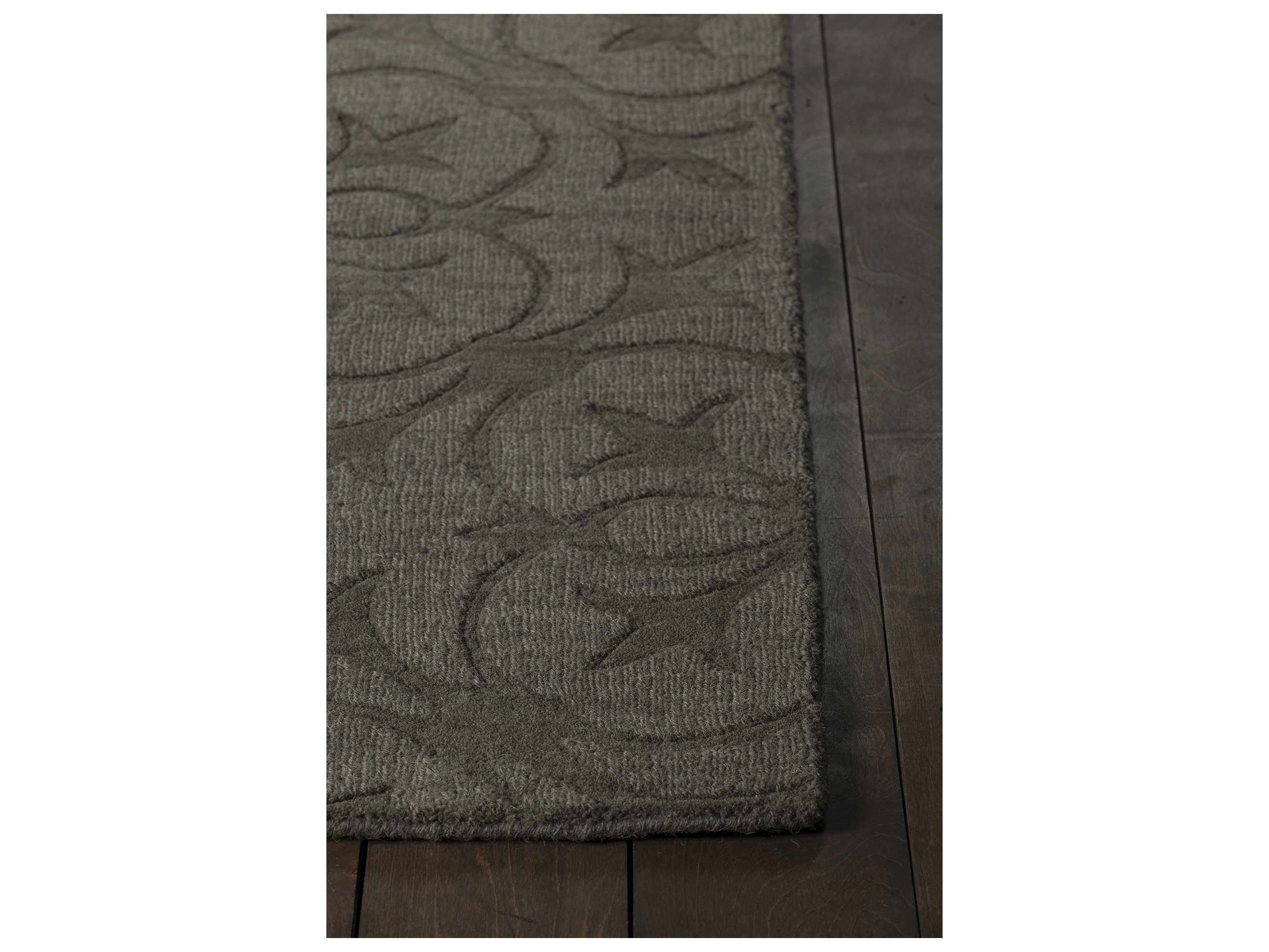 Chandra Rekha Damask Area Rug