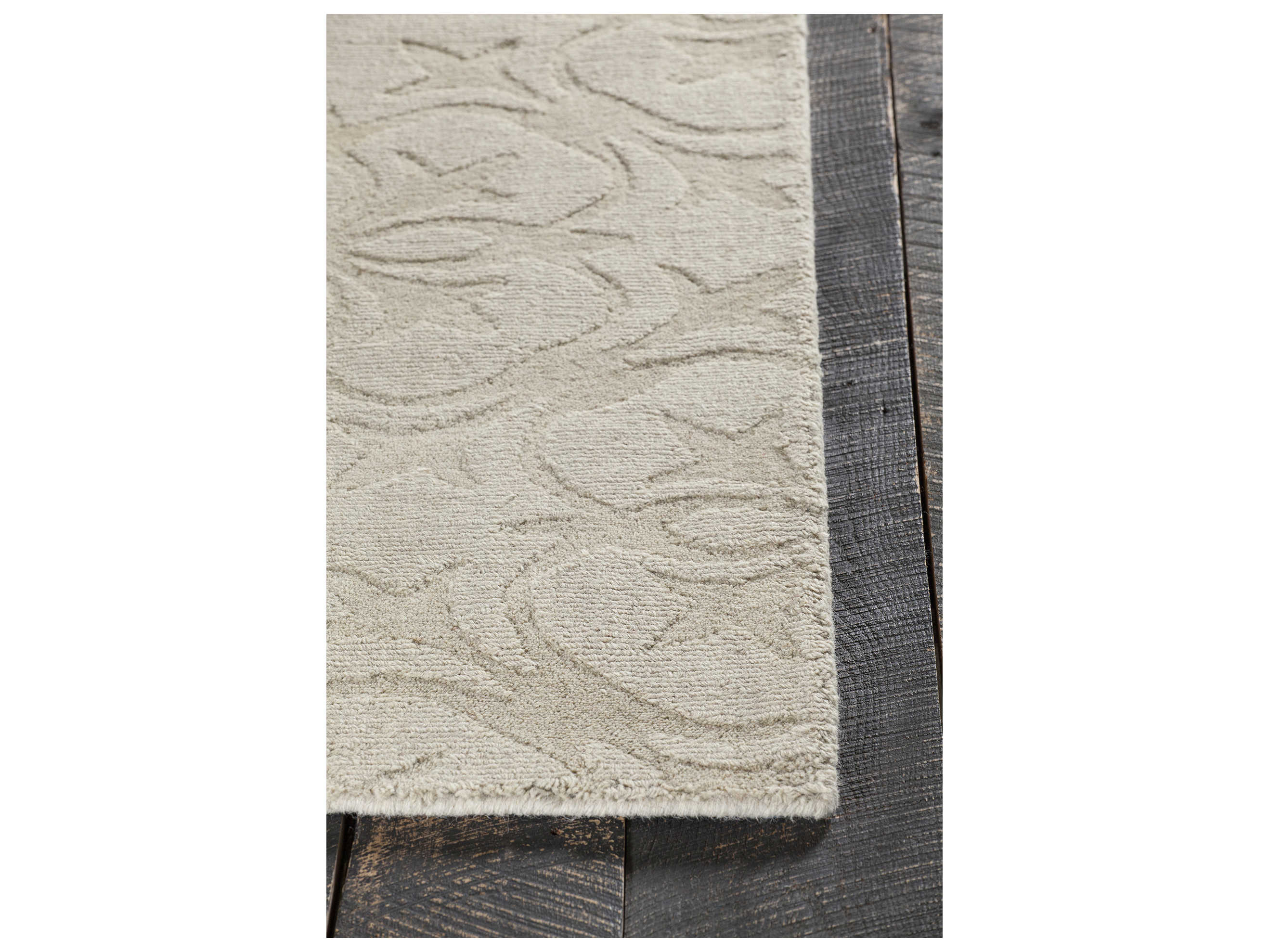 Chandra Rekha Damask Area Rug