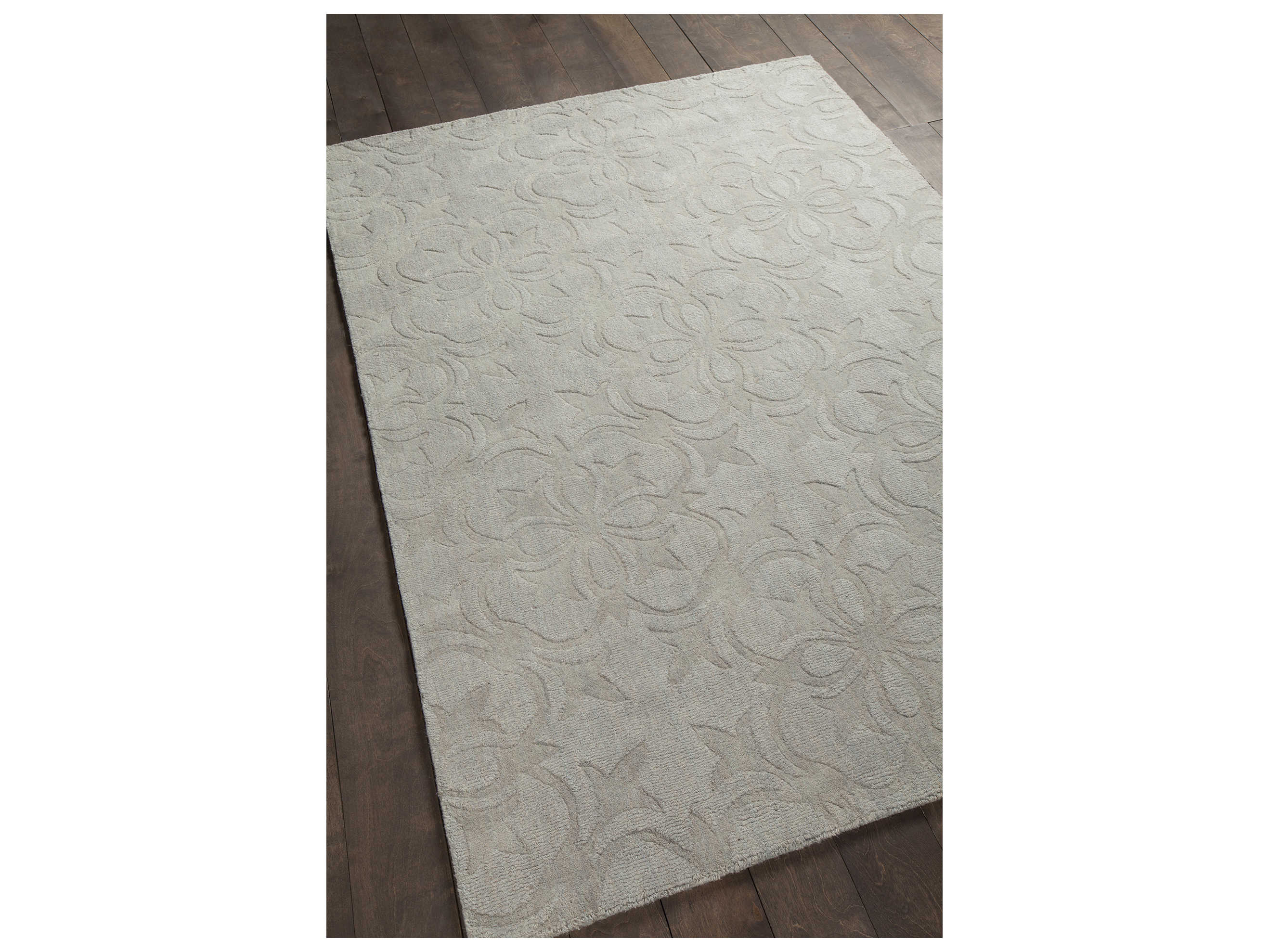Chandra Rekha Damask Area Rug