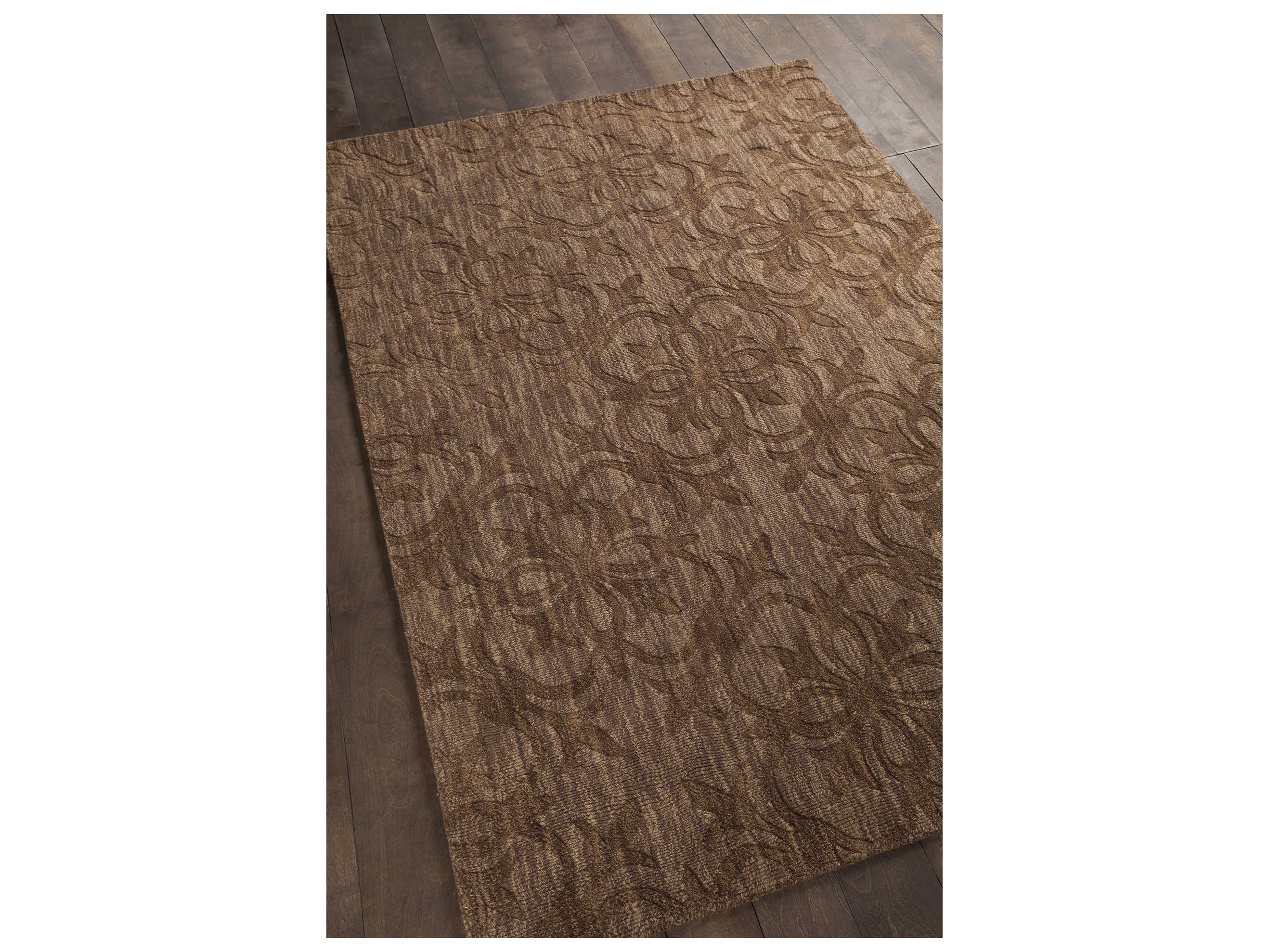 Chandra Rekha Damask Area Rug