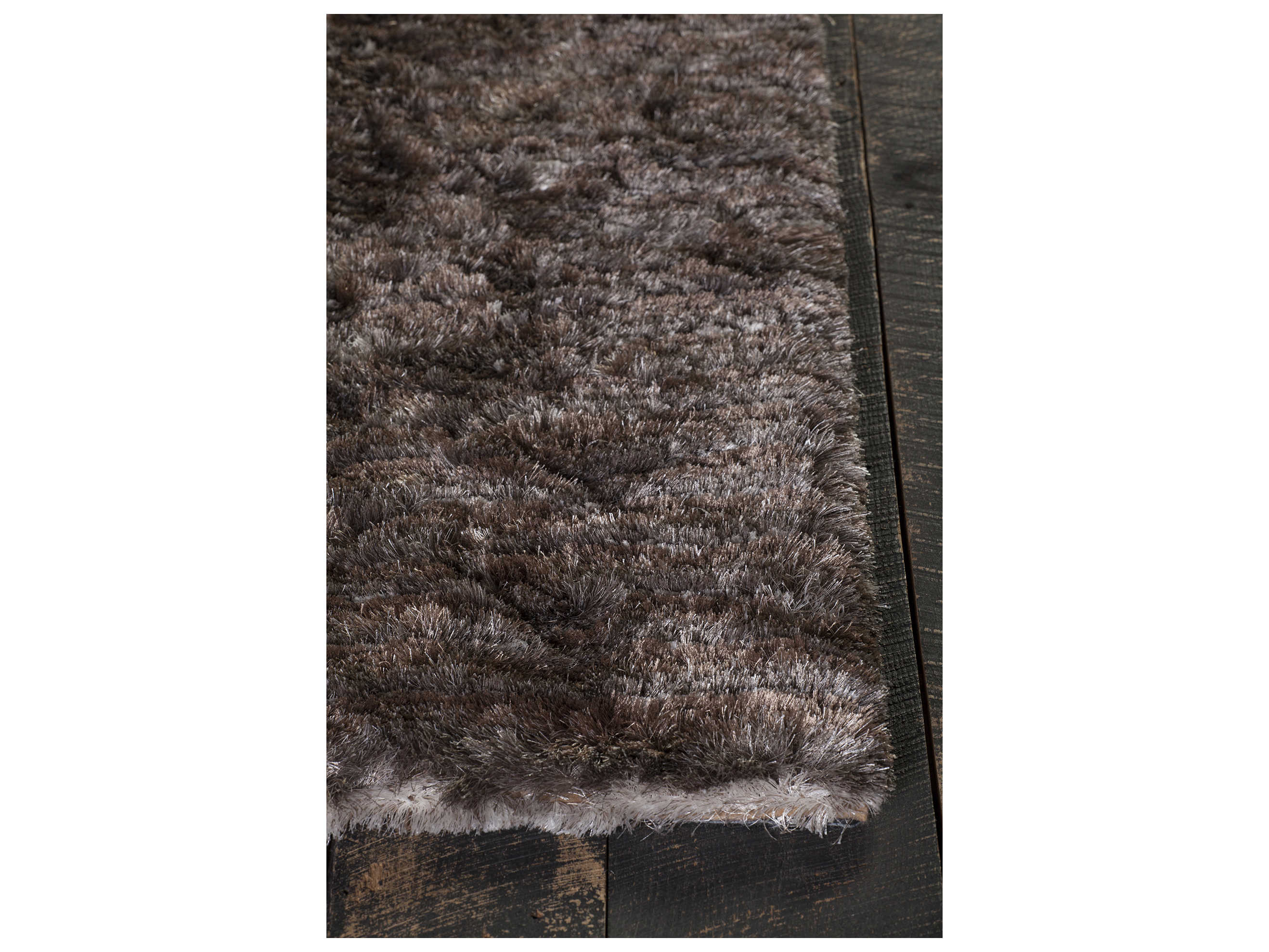 Chandra Savona Shag Striped Area Rug