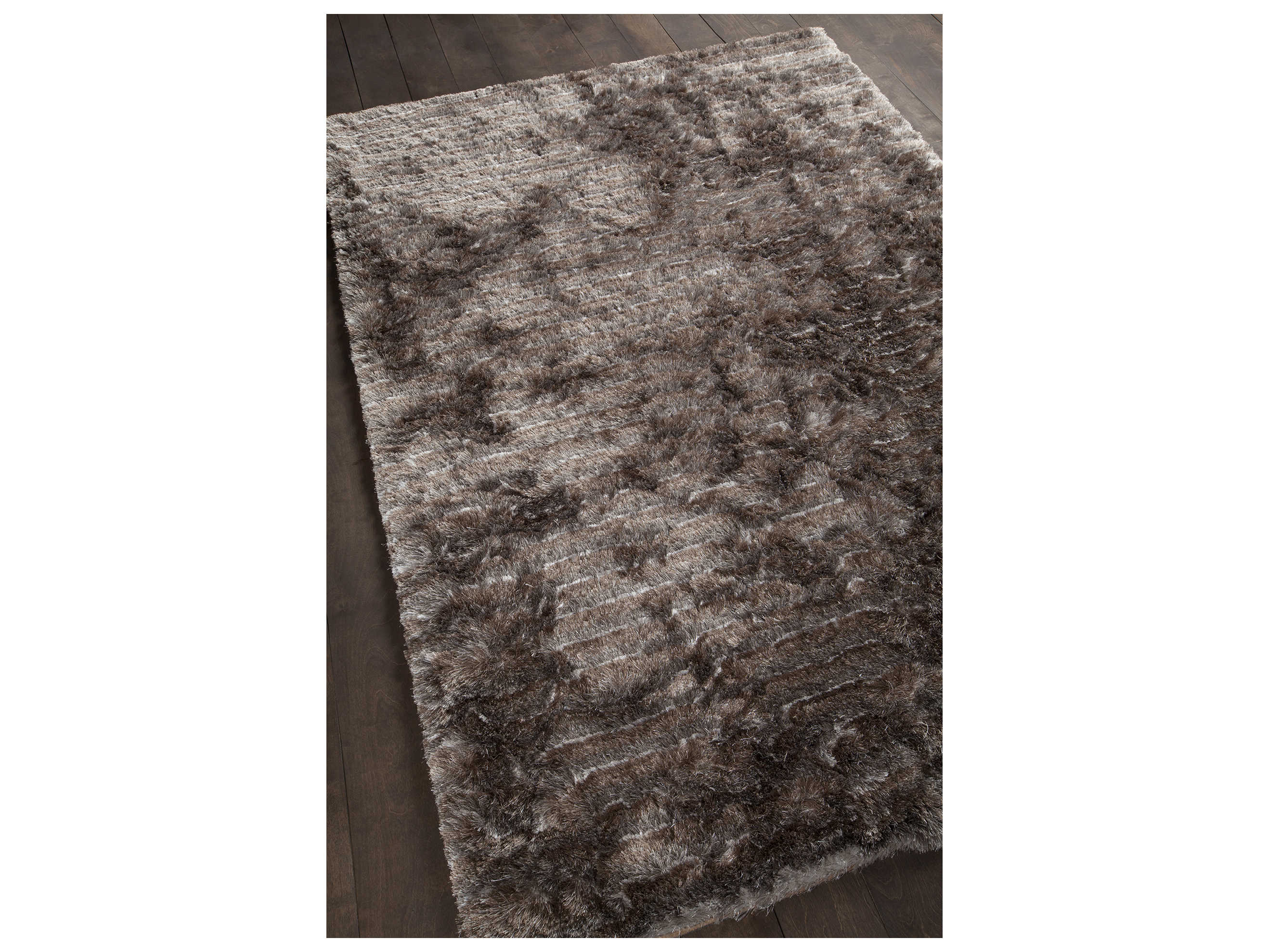 Chandra Savona Shag Striped Area Rug