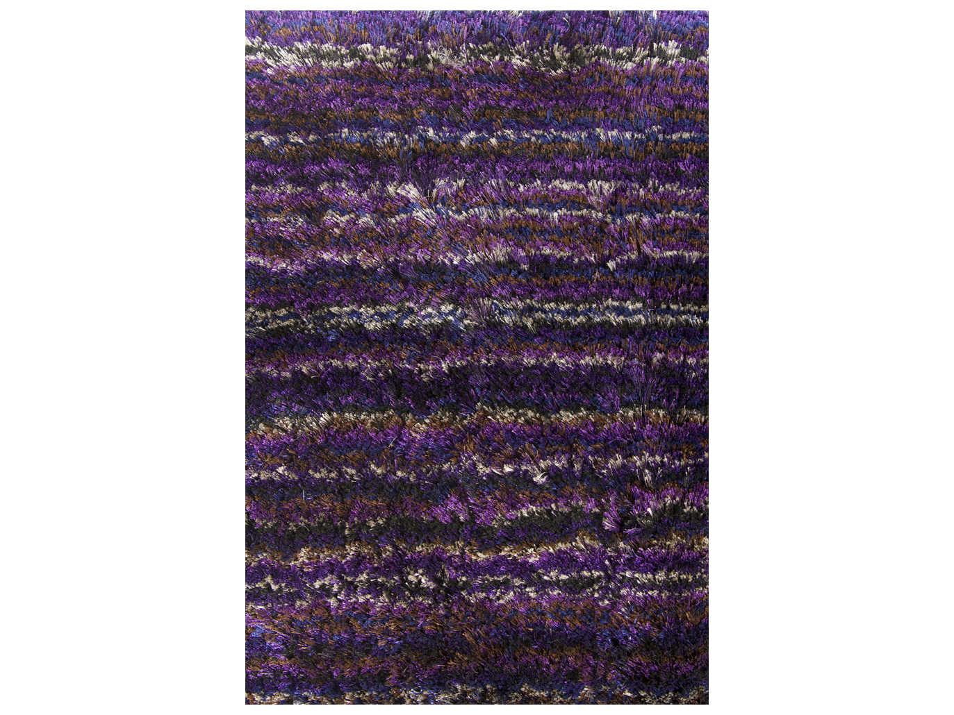 Chandra Savona Shag Striped Area Rug