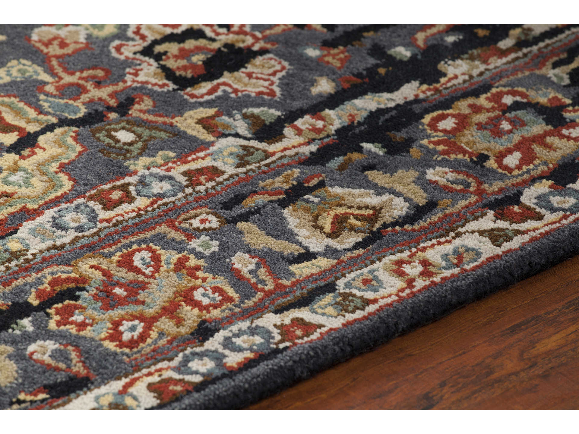 Chandra Spring Bordered Area Rug