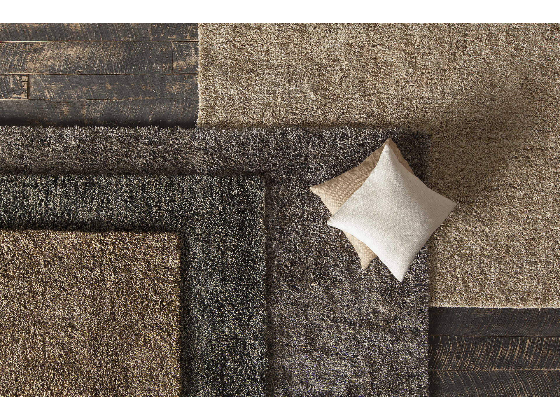 Chandra Sterling Shag Area Rug