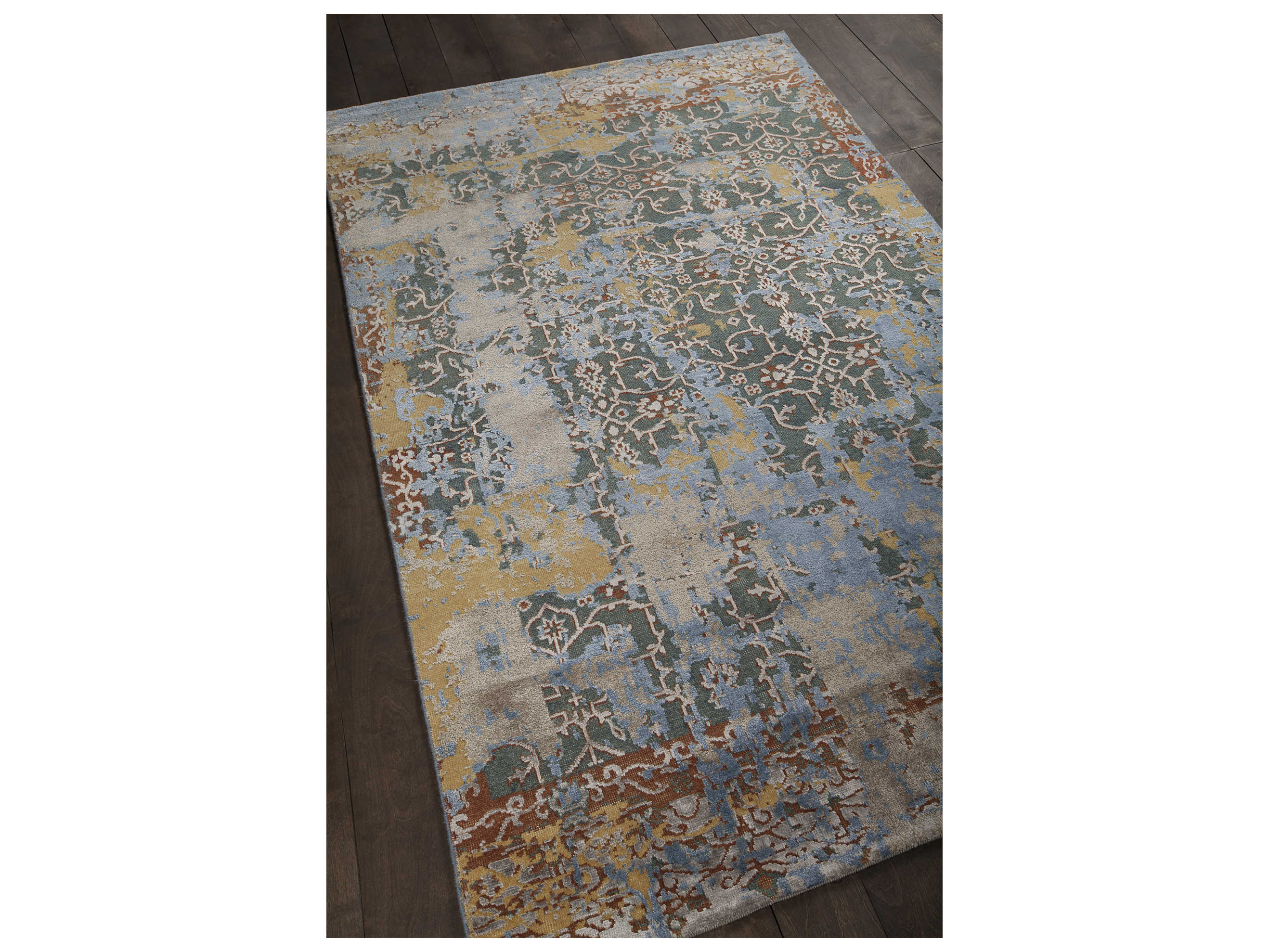 Chandra Vingel Bordered Area Rug