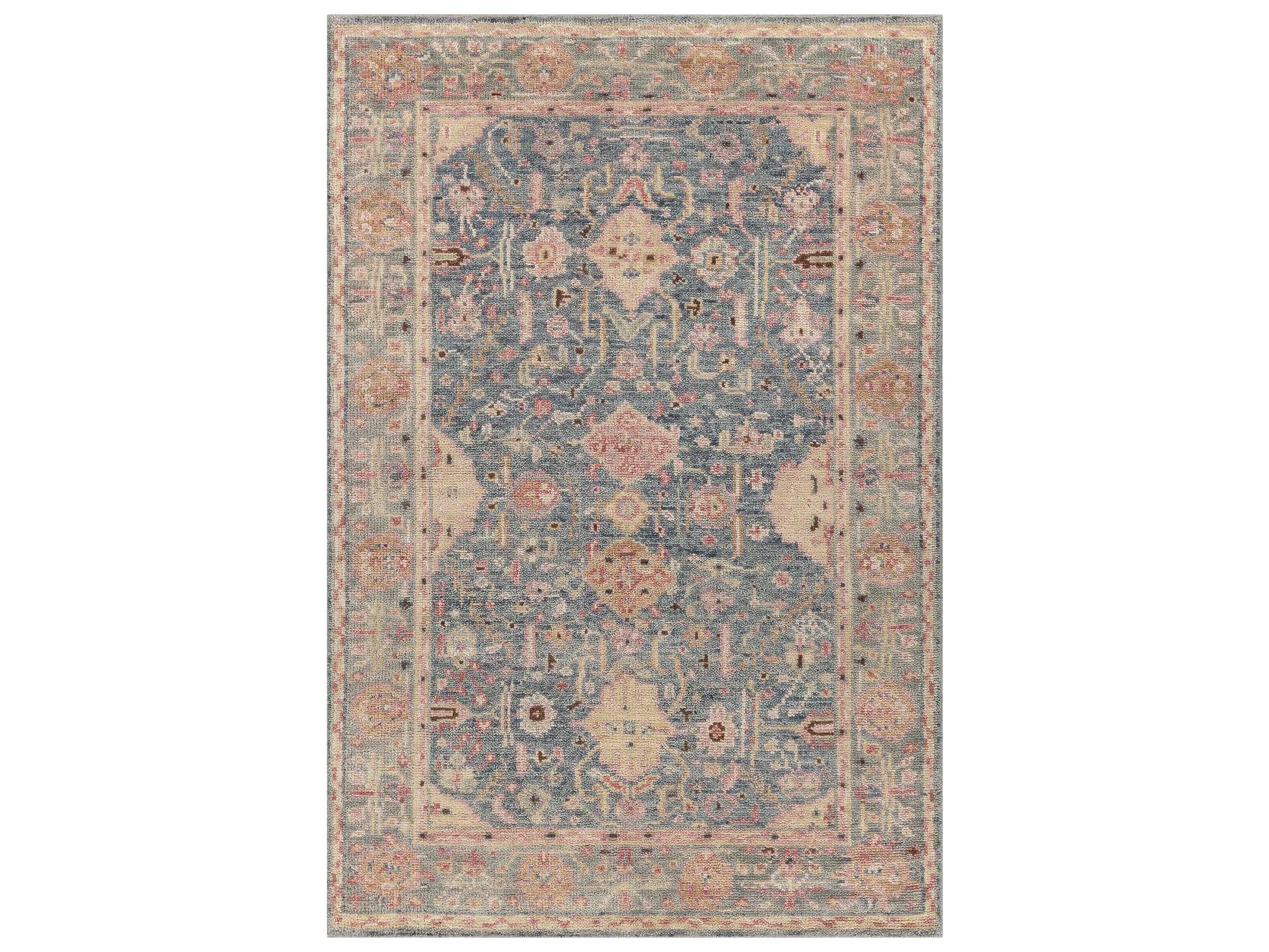 Chandra Wendi Bordered Area Rug