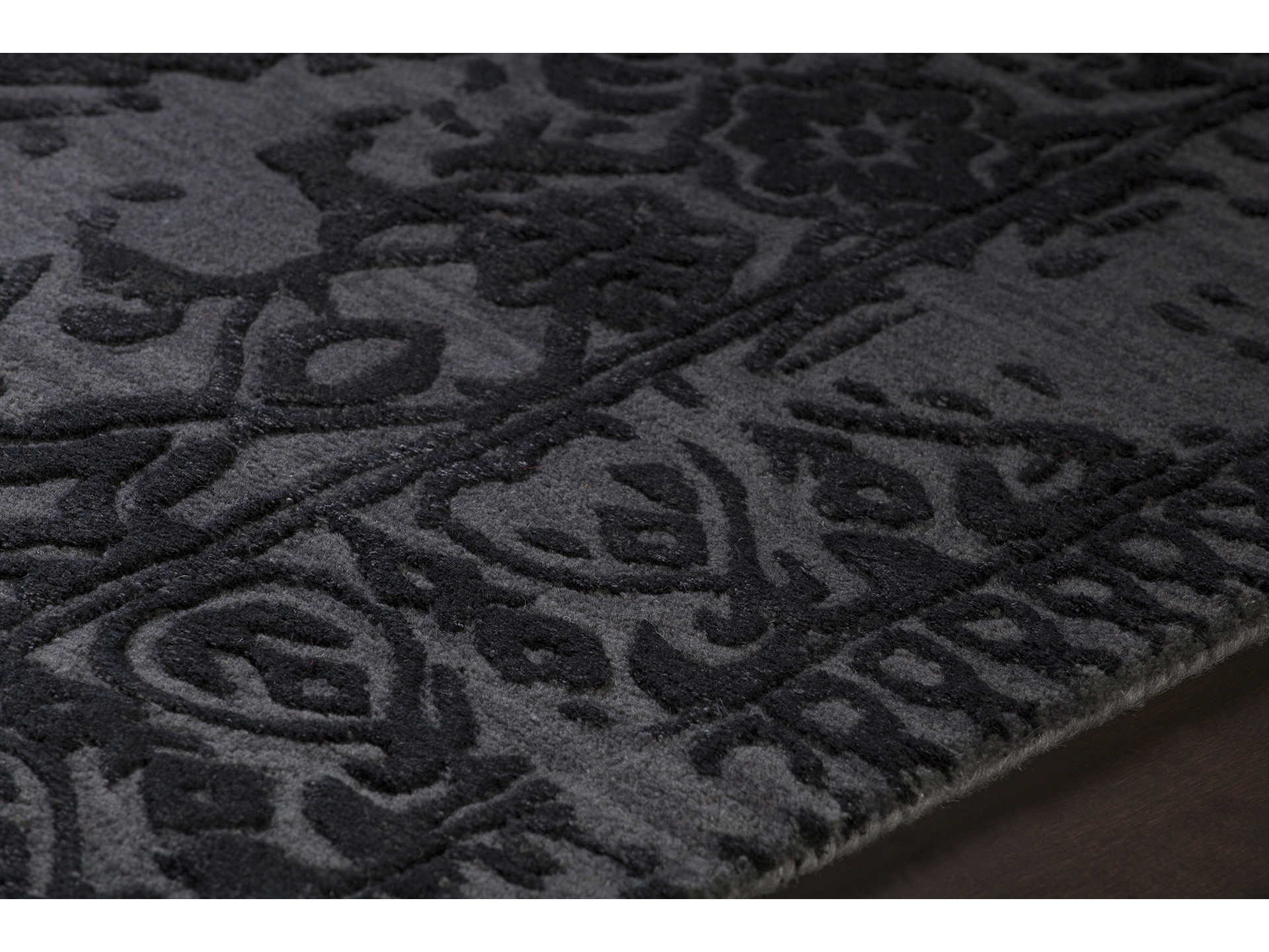 Chandra Xia Bordered Area Rug