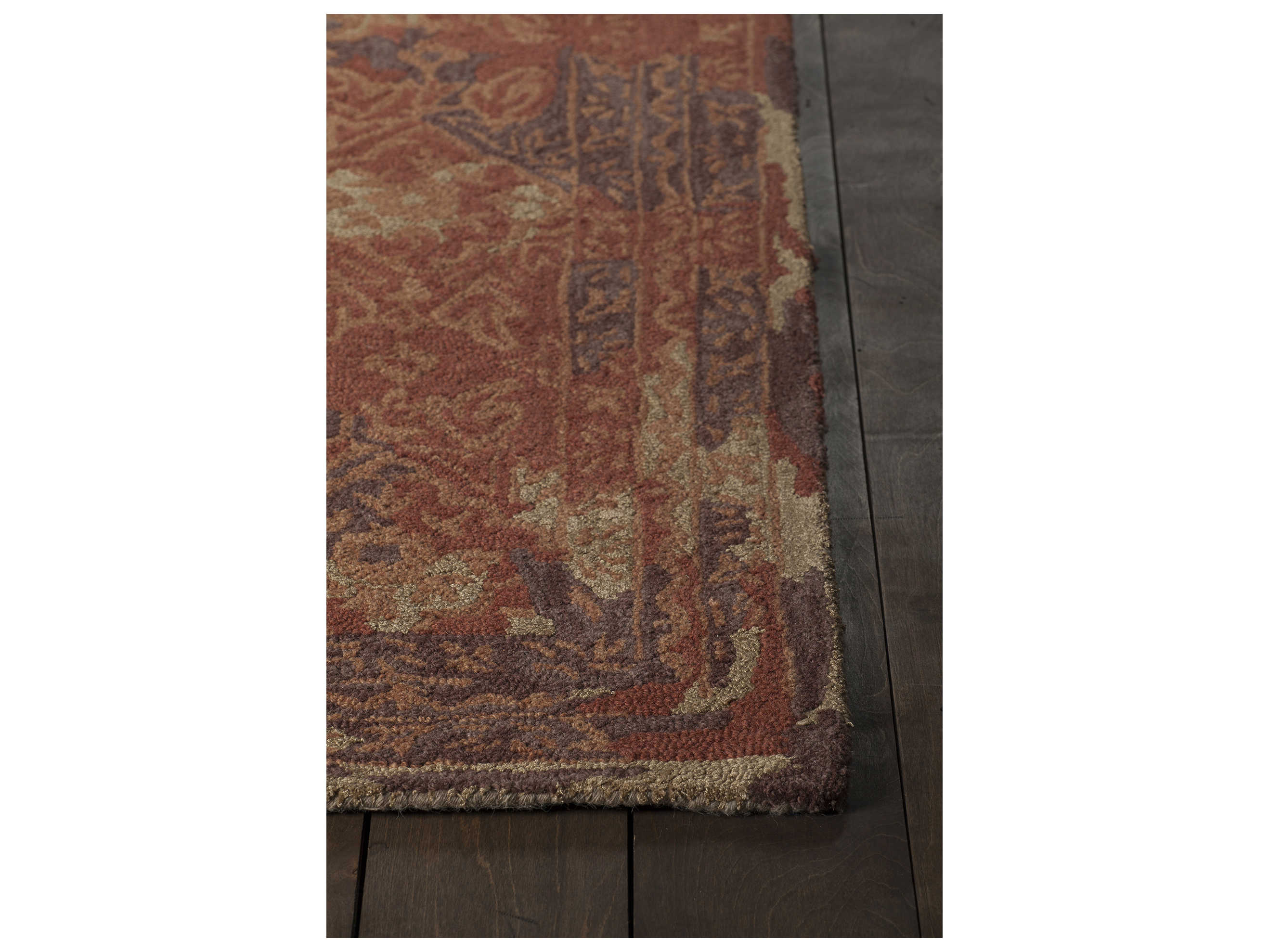 Chandra Zyana Bordered Area Rug