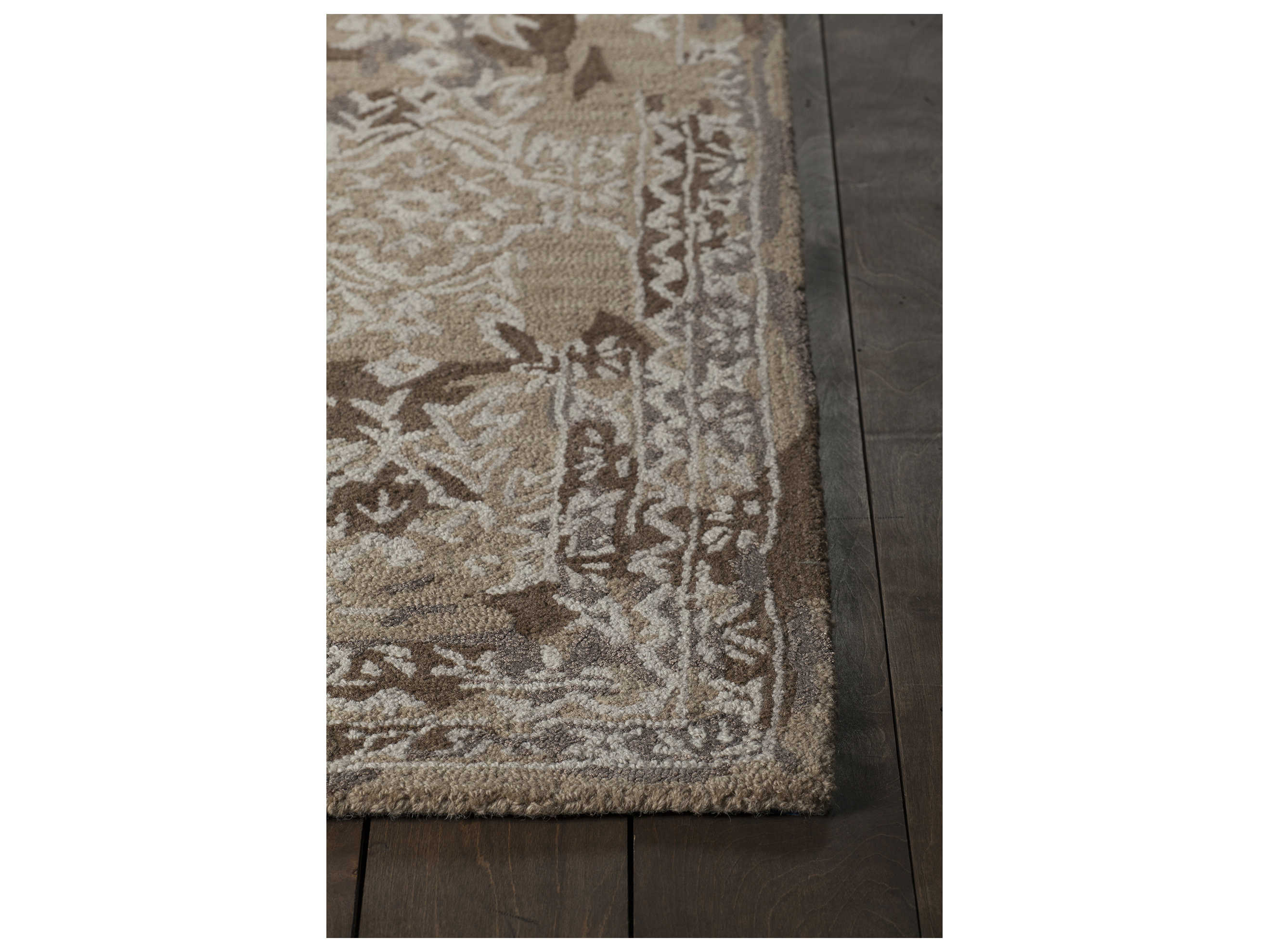Chandra Zyana Bordered Area Rug