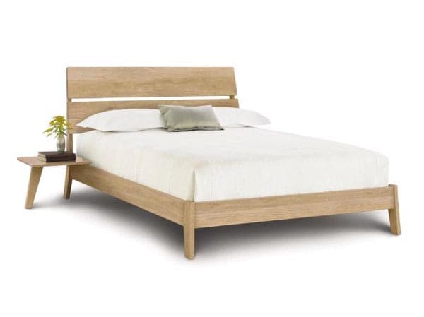 Copeland Linn Natural Solid Wood Full Platform Bed