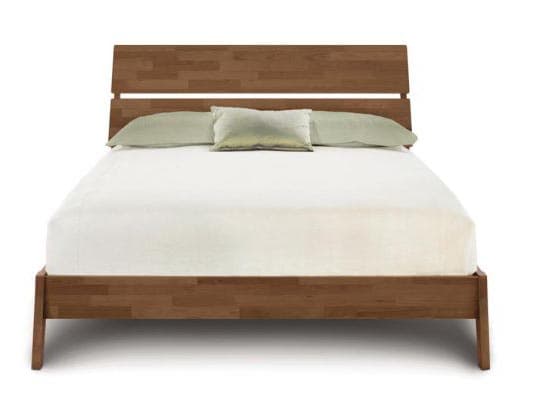 Copeland Linn Brown Solid Wood Twin Platform Bed