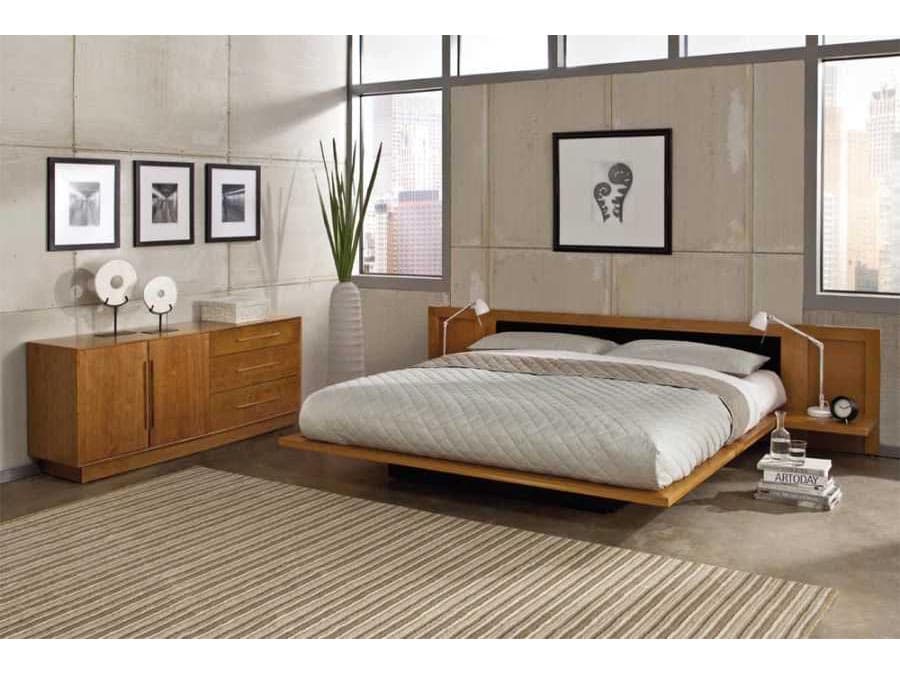 Copeland Moduluxe High Upholstered Queen Platform Bed