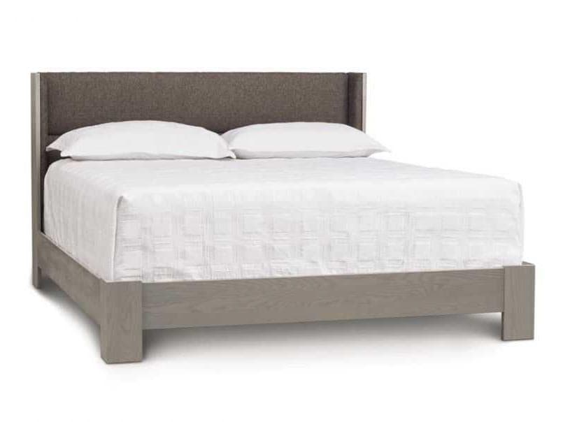 Copeland Sloane Gray Upholstered Queen Panel Bed