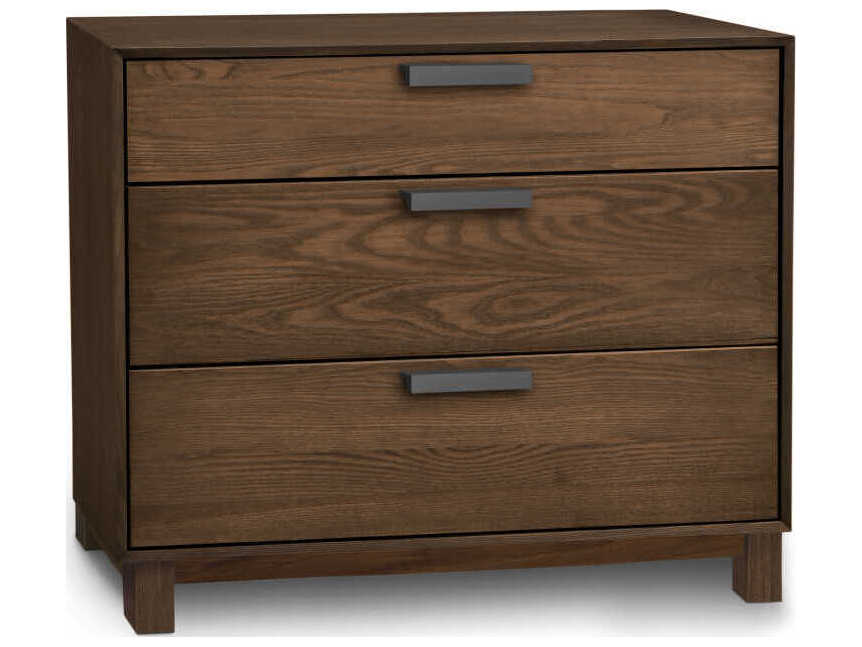 Copeland Savoy 3-Drawers Brown Walnut Wood Dresser