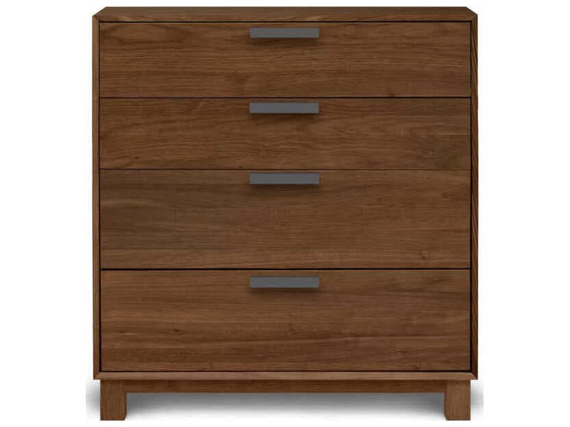 Copeland Savoy 4-Drawers Brown Walnut Wood Dresser