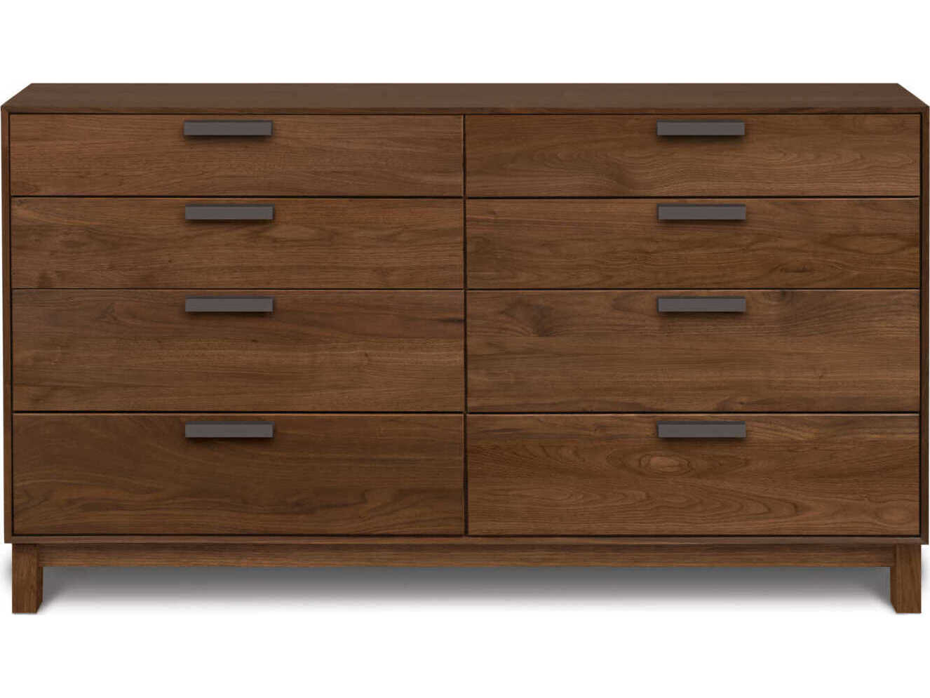 Copeland Savoy Brown Walnut Wood Double Dresser