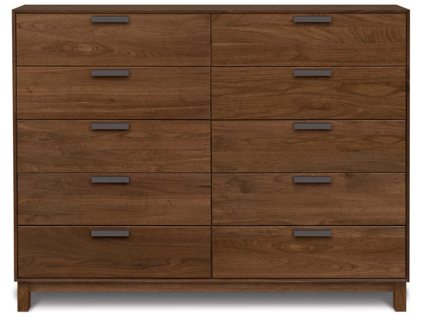 Copeland Savoy Brown Walnut Wood Double Dresser