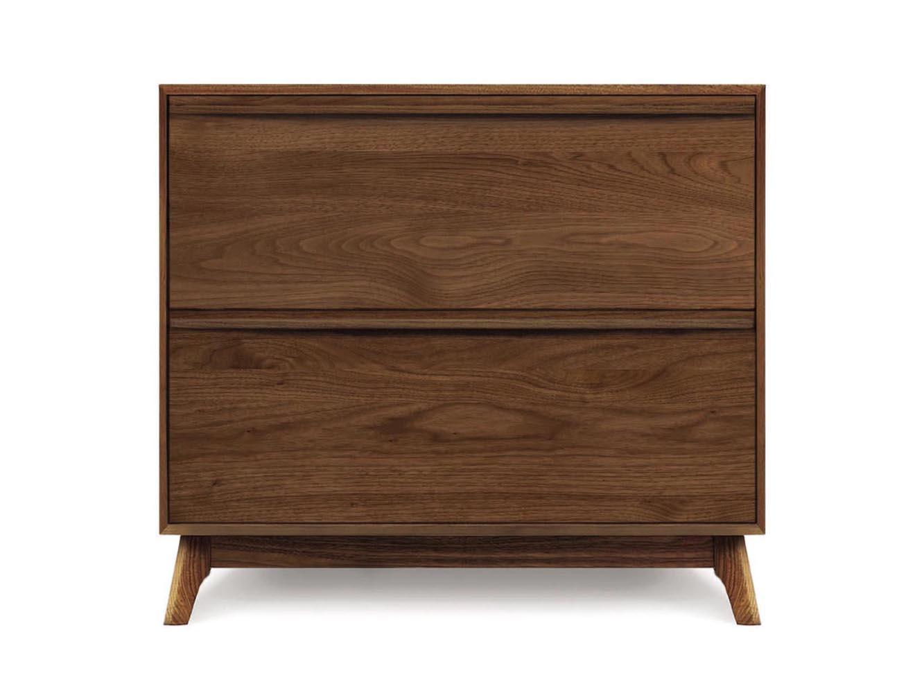 Copeland Catalina Natural Walnut File Cabinet