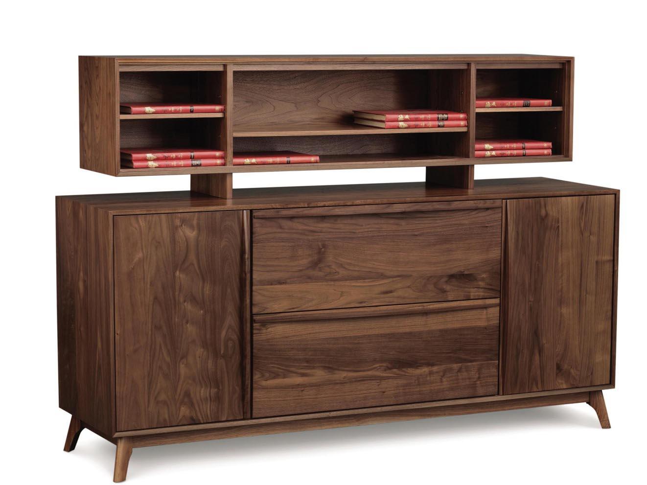 Copeland Catalina Natural Walnut File Cabinet