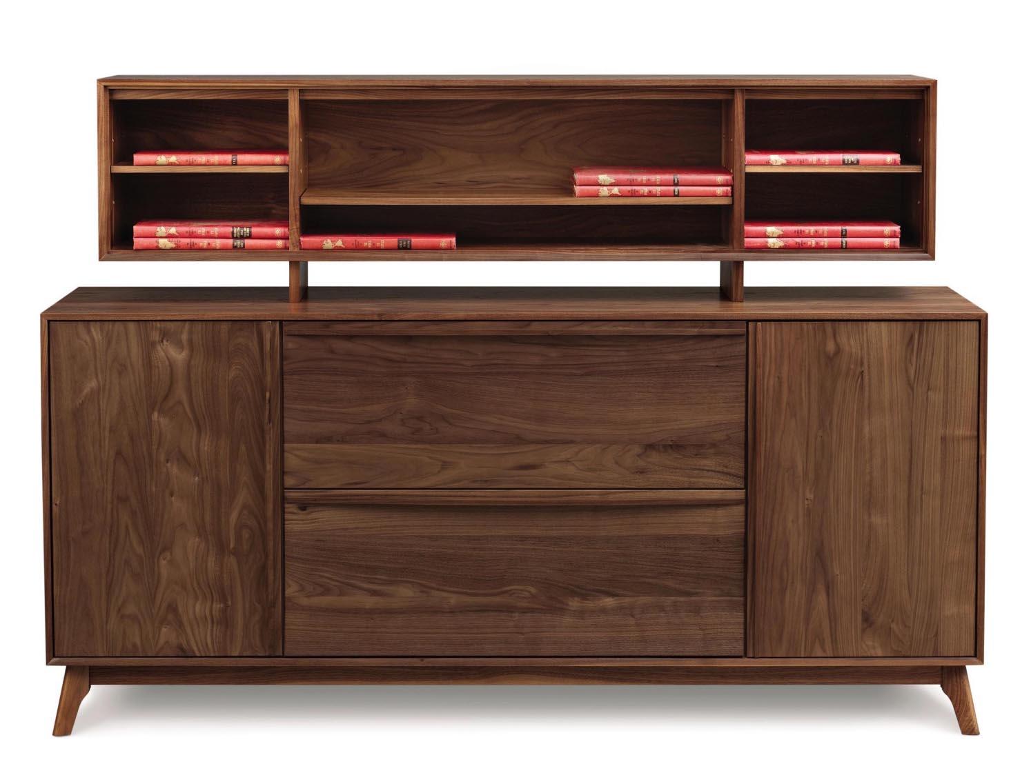Copeland Catalina Natural Walnut File Cabinet