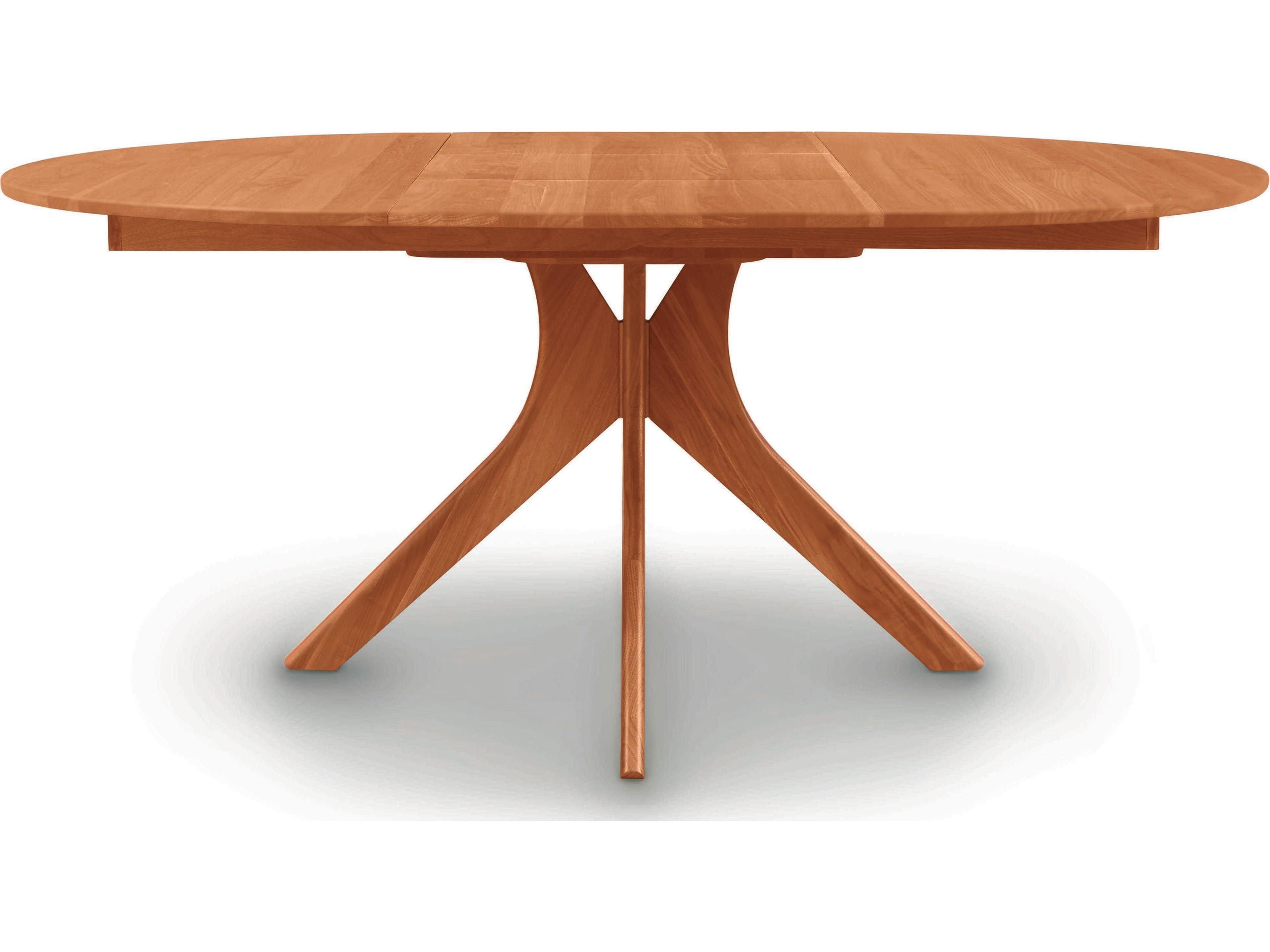 Copeland Audrey Extendable Round Wood Dining Table
