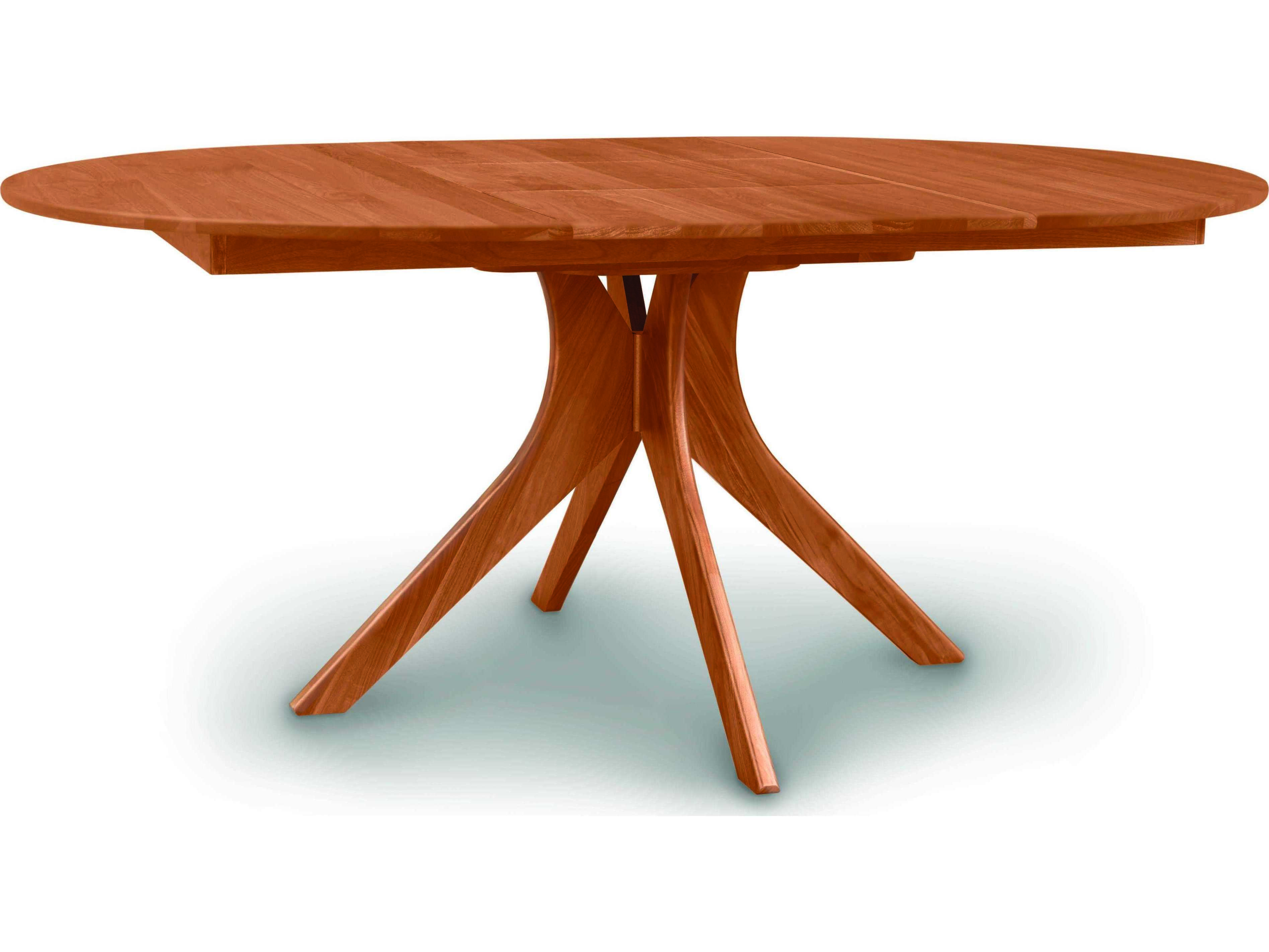 Copeland Audrey Extendable Round Wood Dining Table