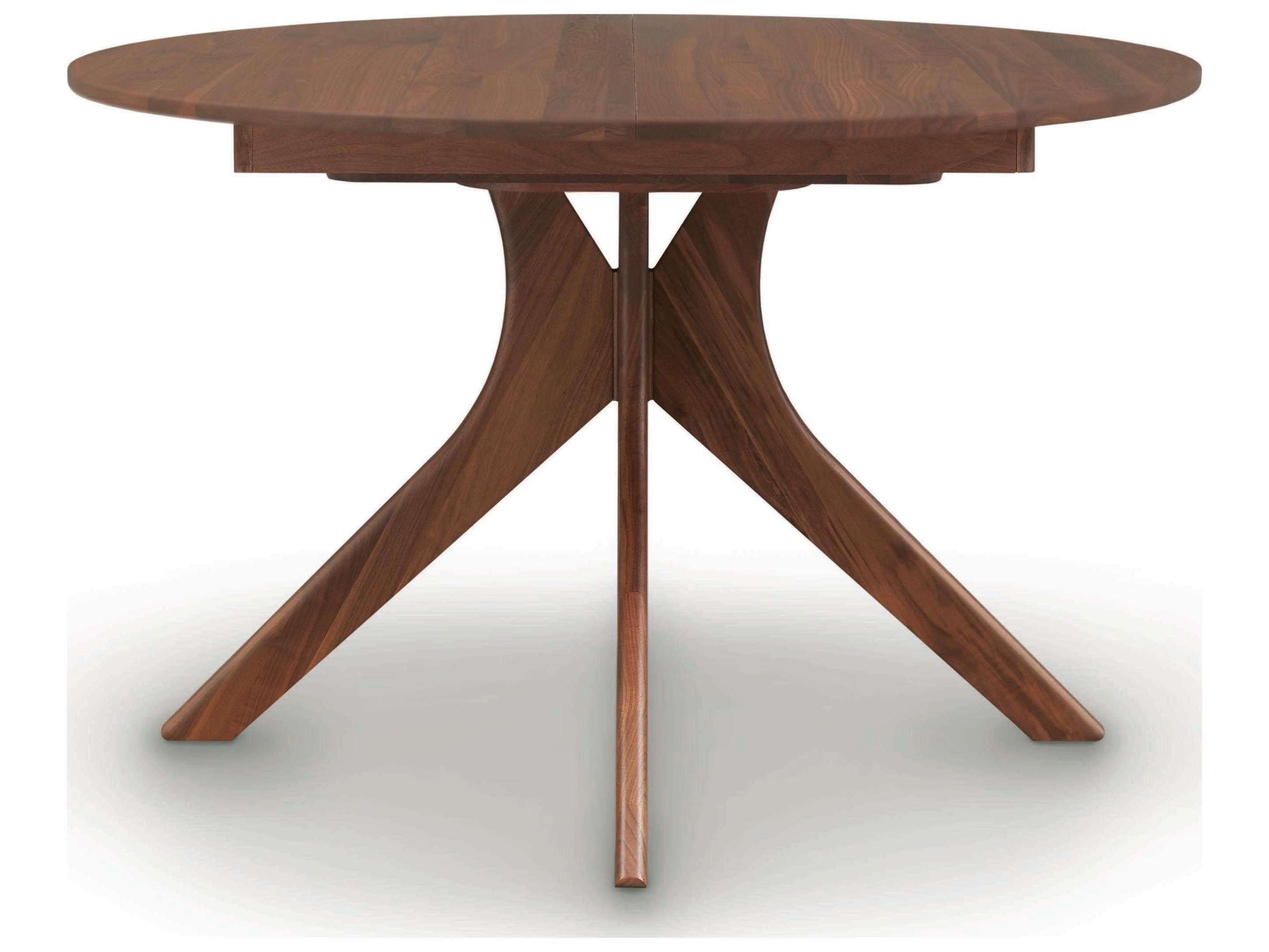 Copeland Audrey Extendable Round Wood Dining Table
