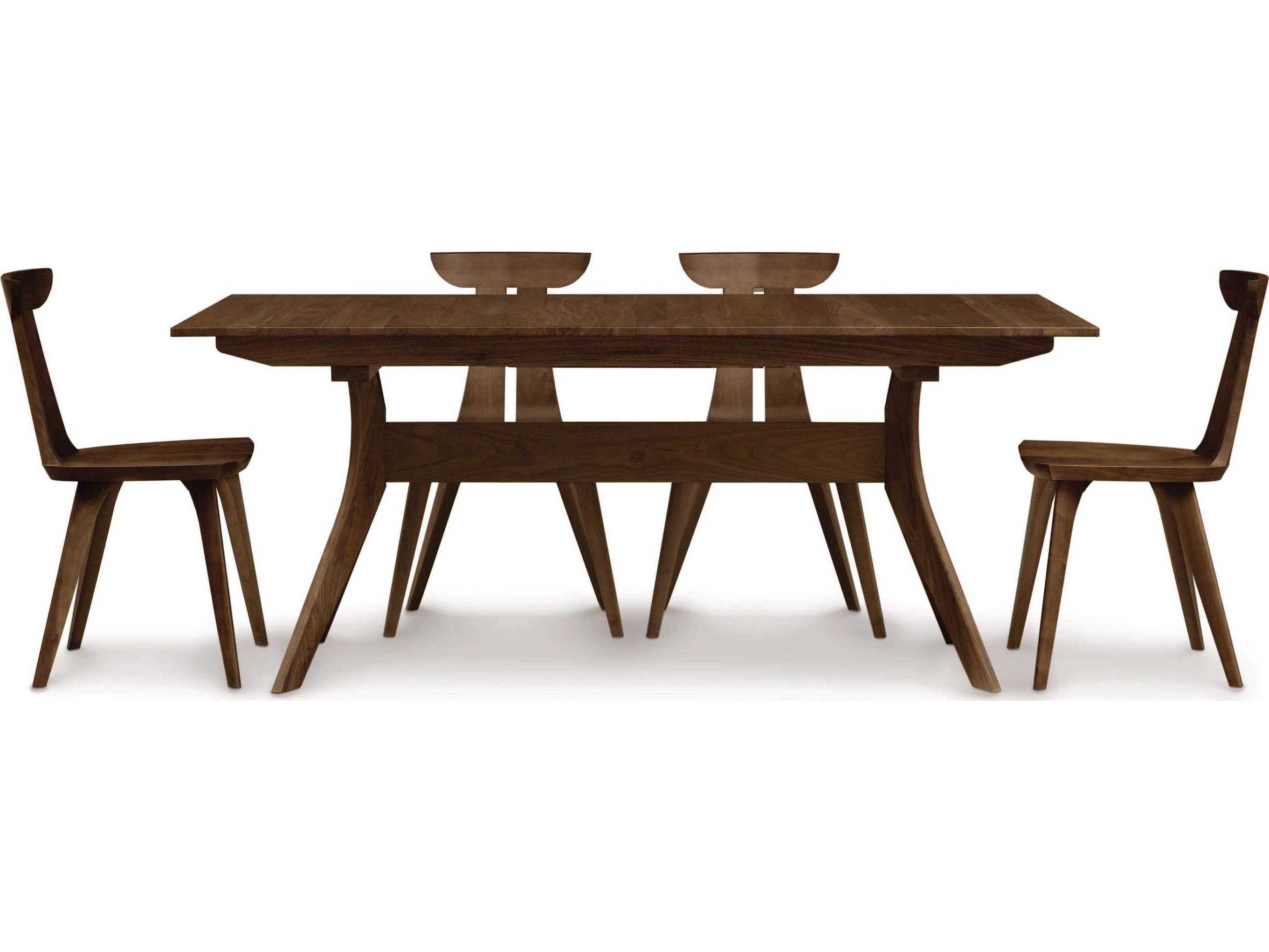 Copeland Audrey Extendable Rectangular Wood Dining Table