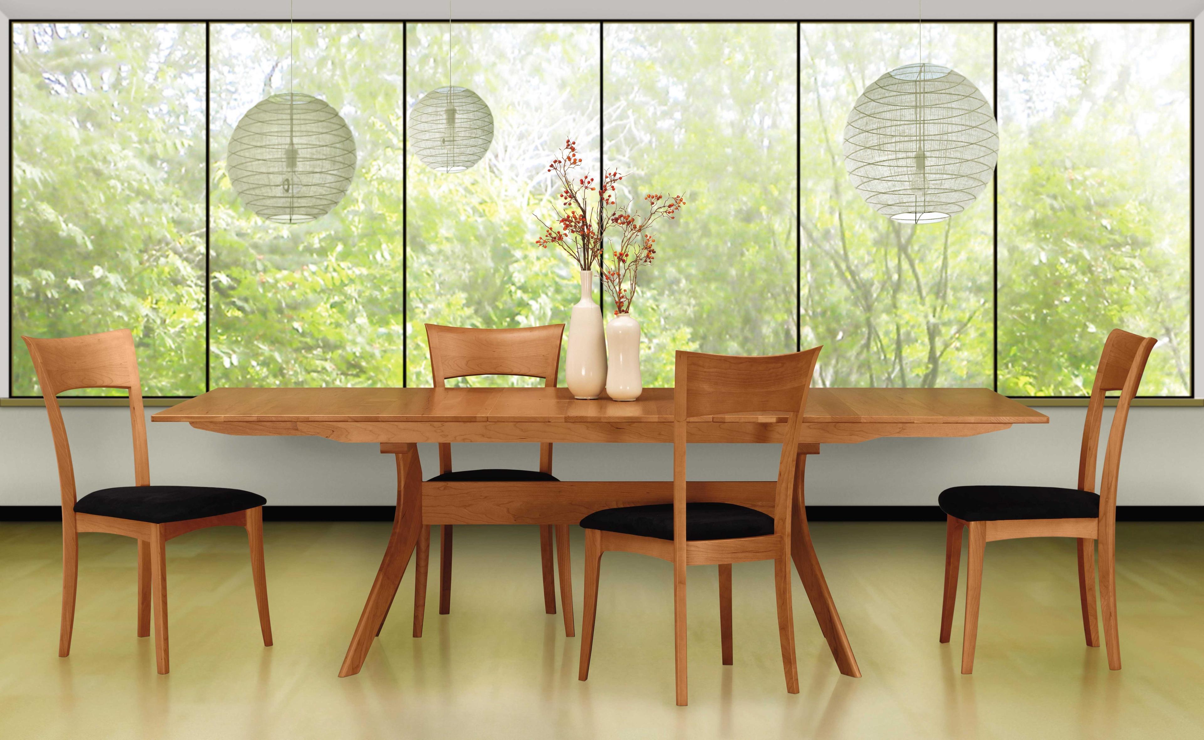 Copeland Audrey Extendable Rectangular Wood Dining Table