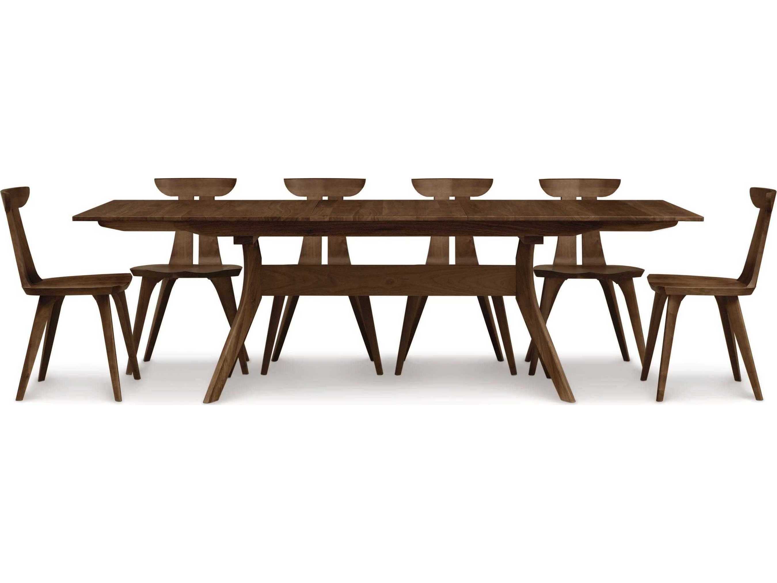 Copeland Audrey Extendable Rectangular Wood Dining Table