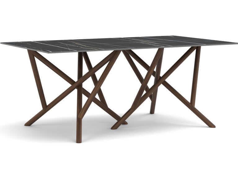 Copeland Baton Rectangular Stone Dining Table