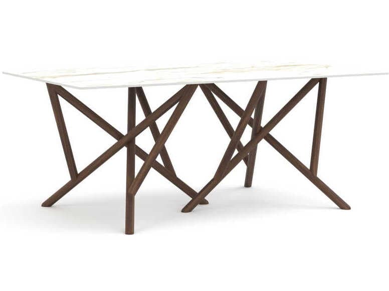 Copeland Baton Rectangular Stone Dining Table