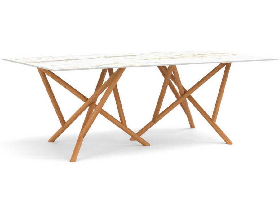 Copeland Baton Rectangular Stone Dining Table