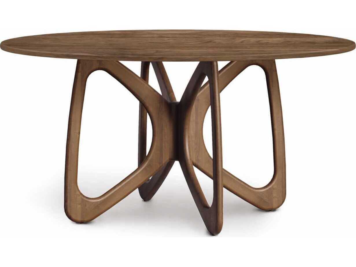 Copeland Butterfly Round Wood Dining Table