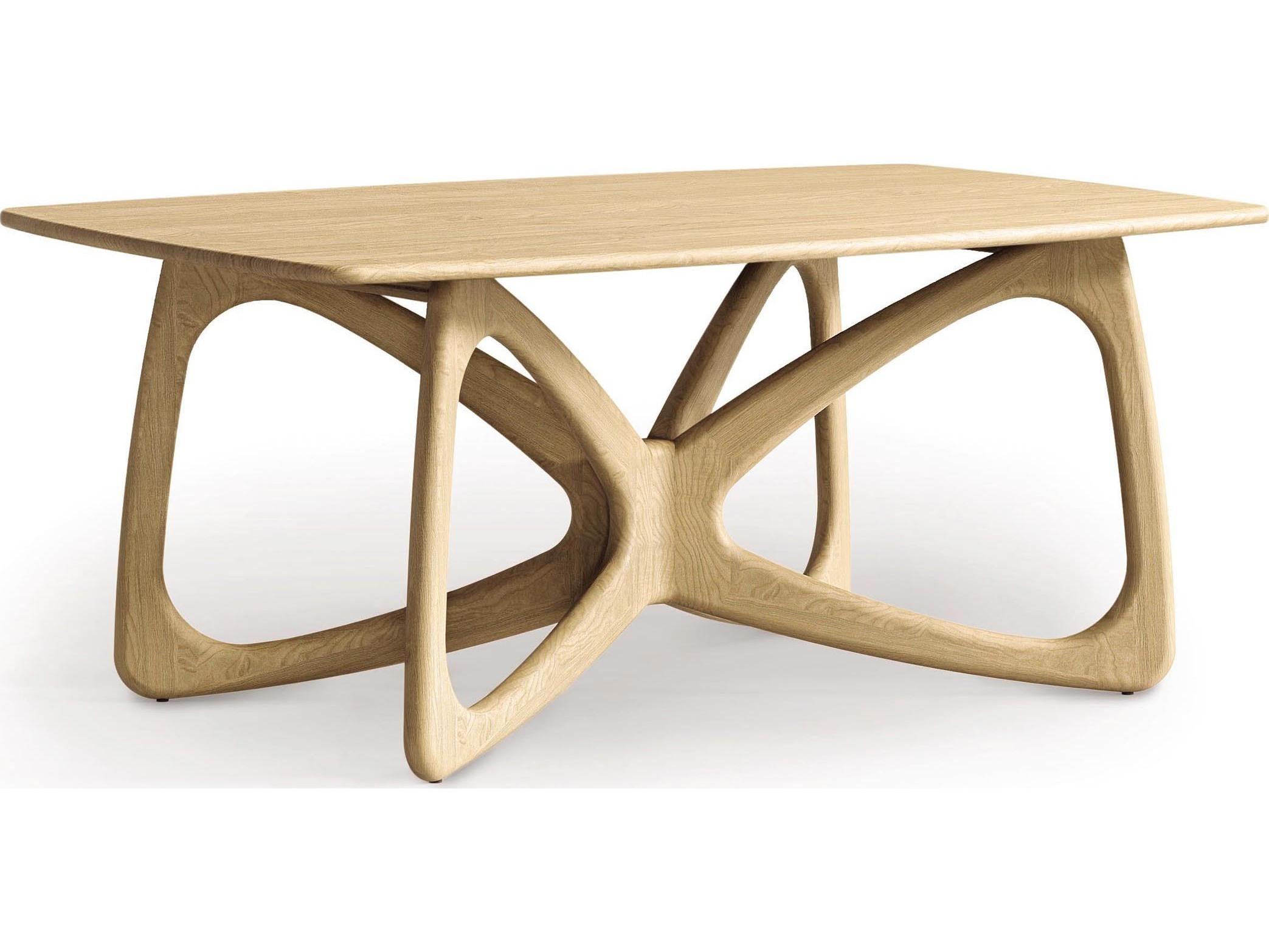 Copeland Butterfly Rectangular Wood Dining Table