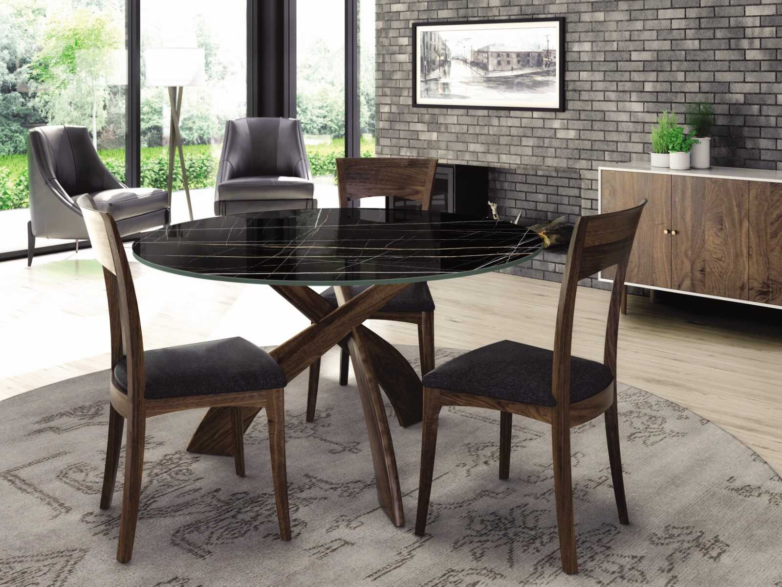 Copeland Entwine Round Stone Dining Table