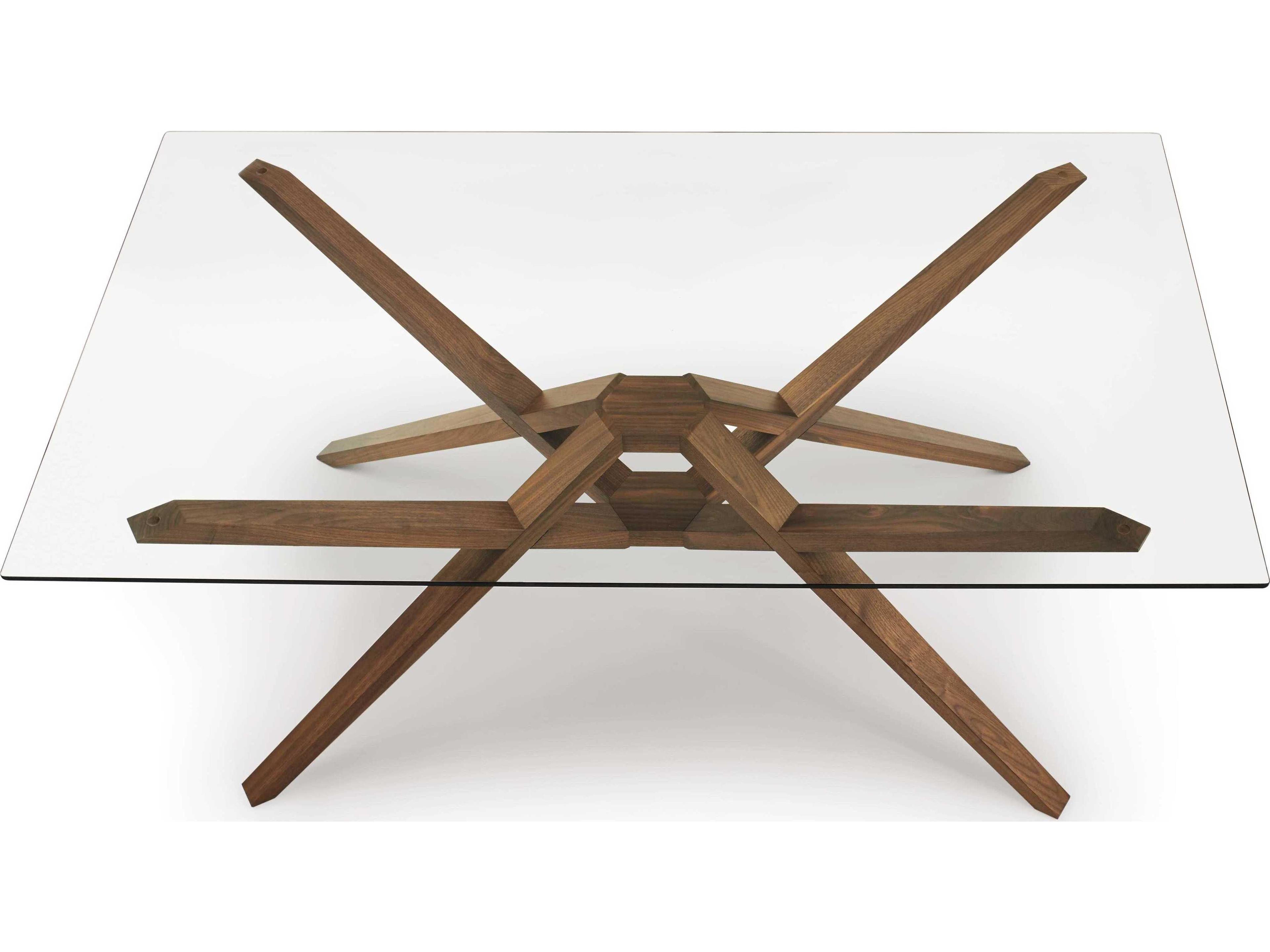 Copeland Exeter Rectangular Glass Dining Table