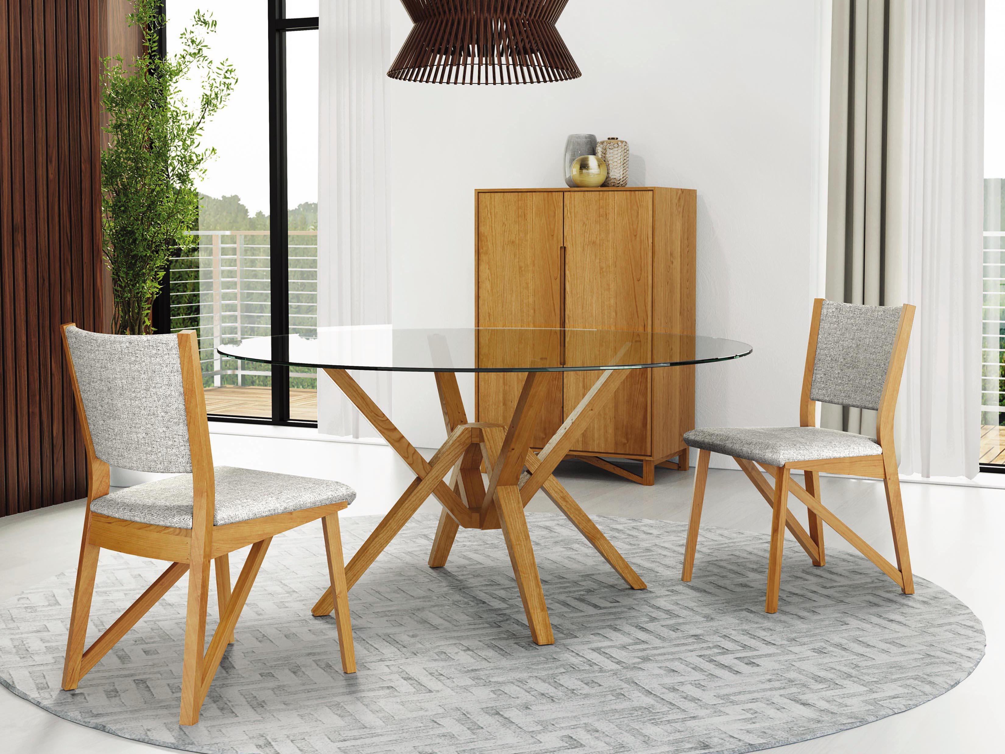 Copeland Exeter Round Glass Dining Table